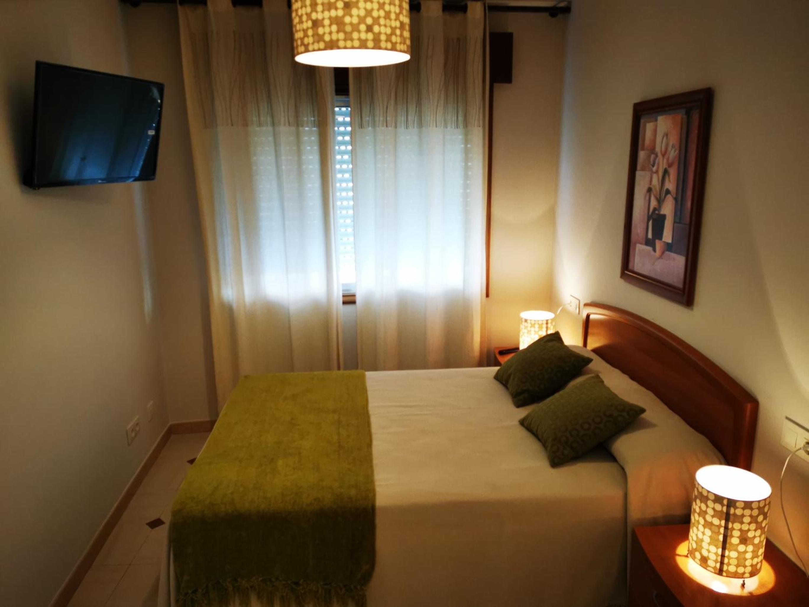Departamento de una habitación con vista a la ciudad