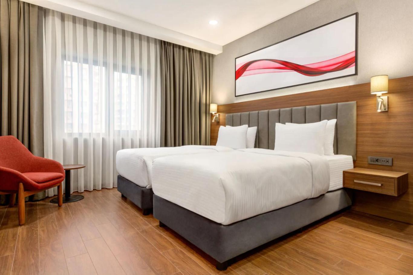 2 Twin Beds, City View, Non Smoking