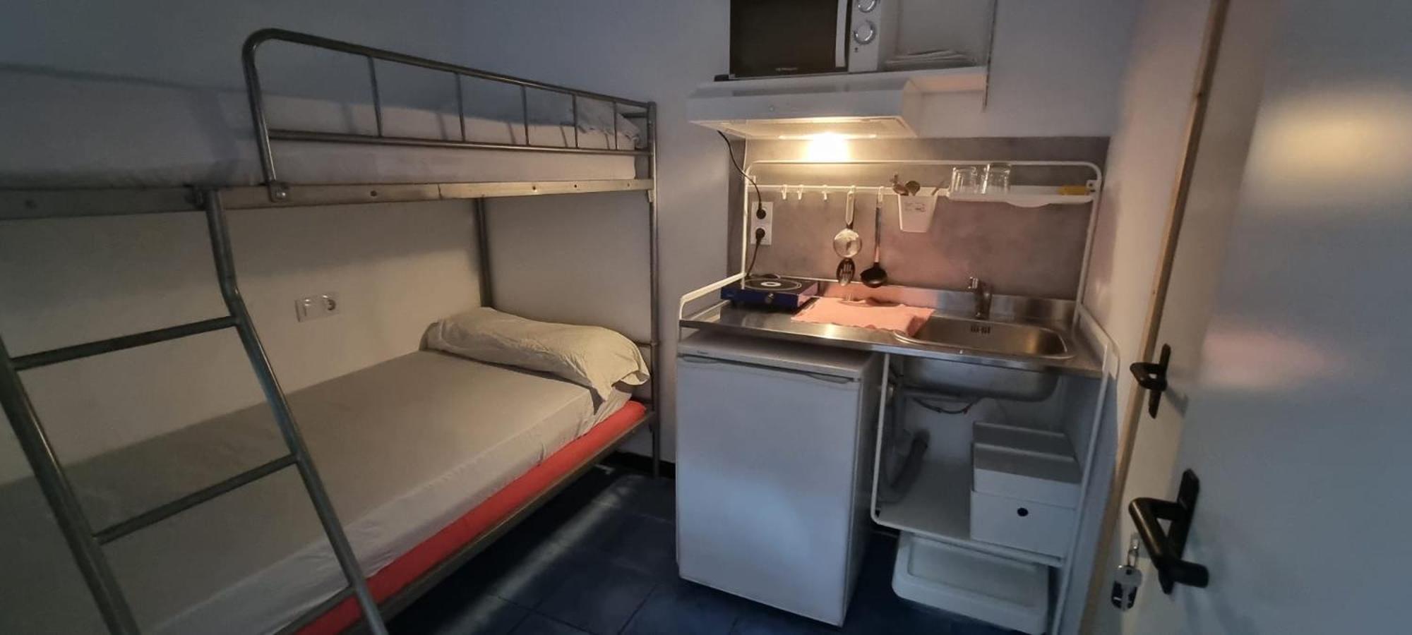 Small Room with Bunk Bed and No Window