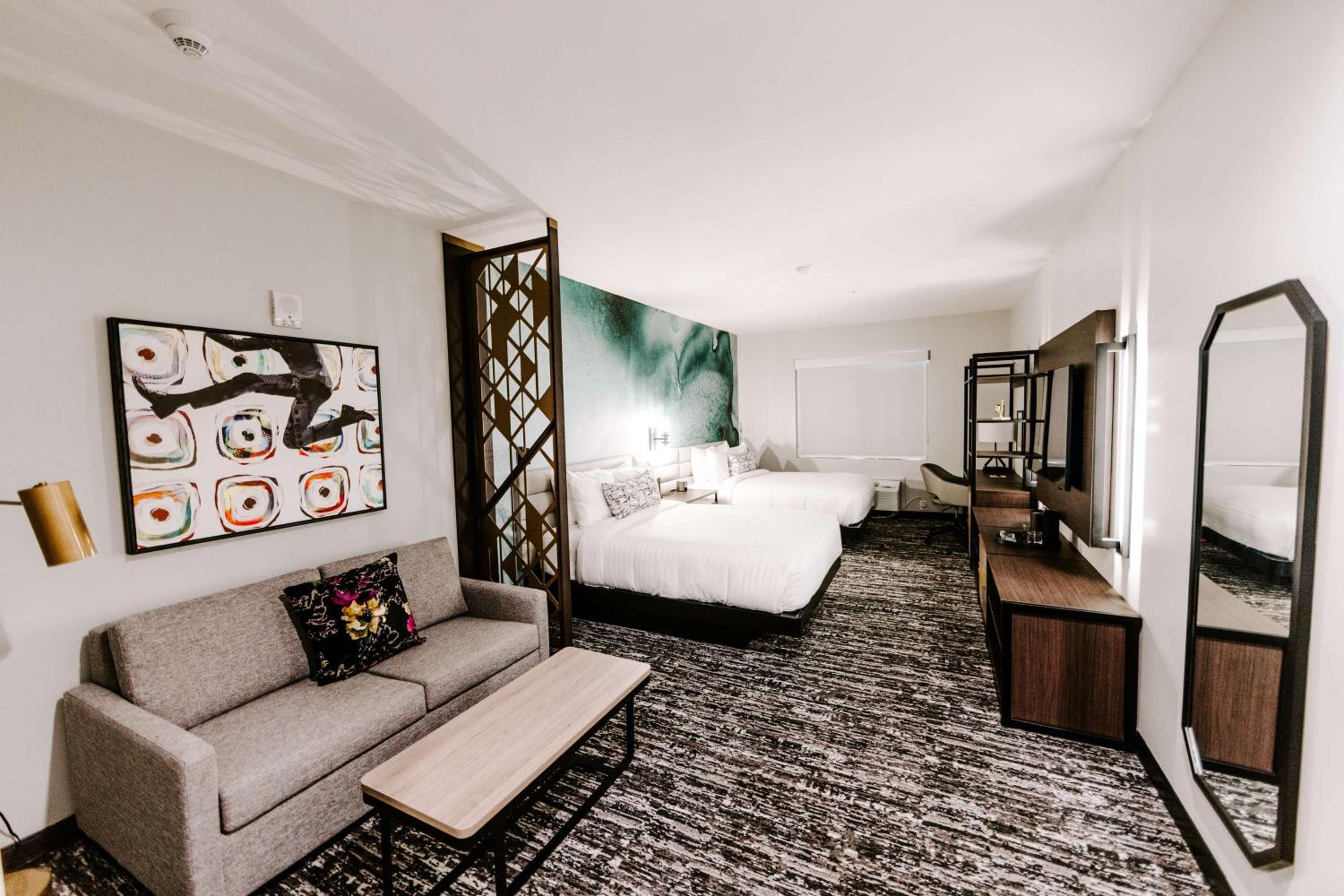 Queen Room with Two Queen Beds and Sofa Bed - Disability Access/Non-Smoking
