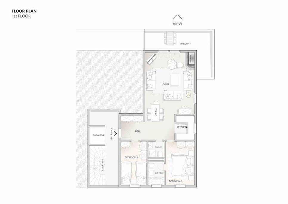 Two-Bedroom Apartment photo 2