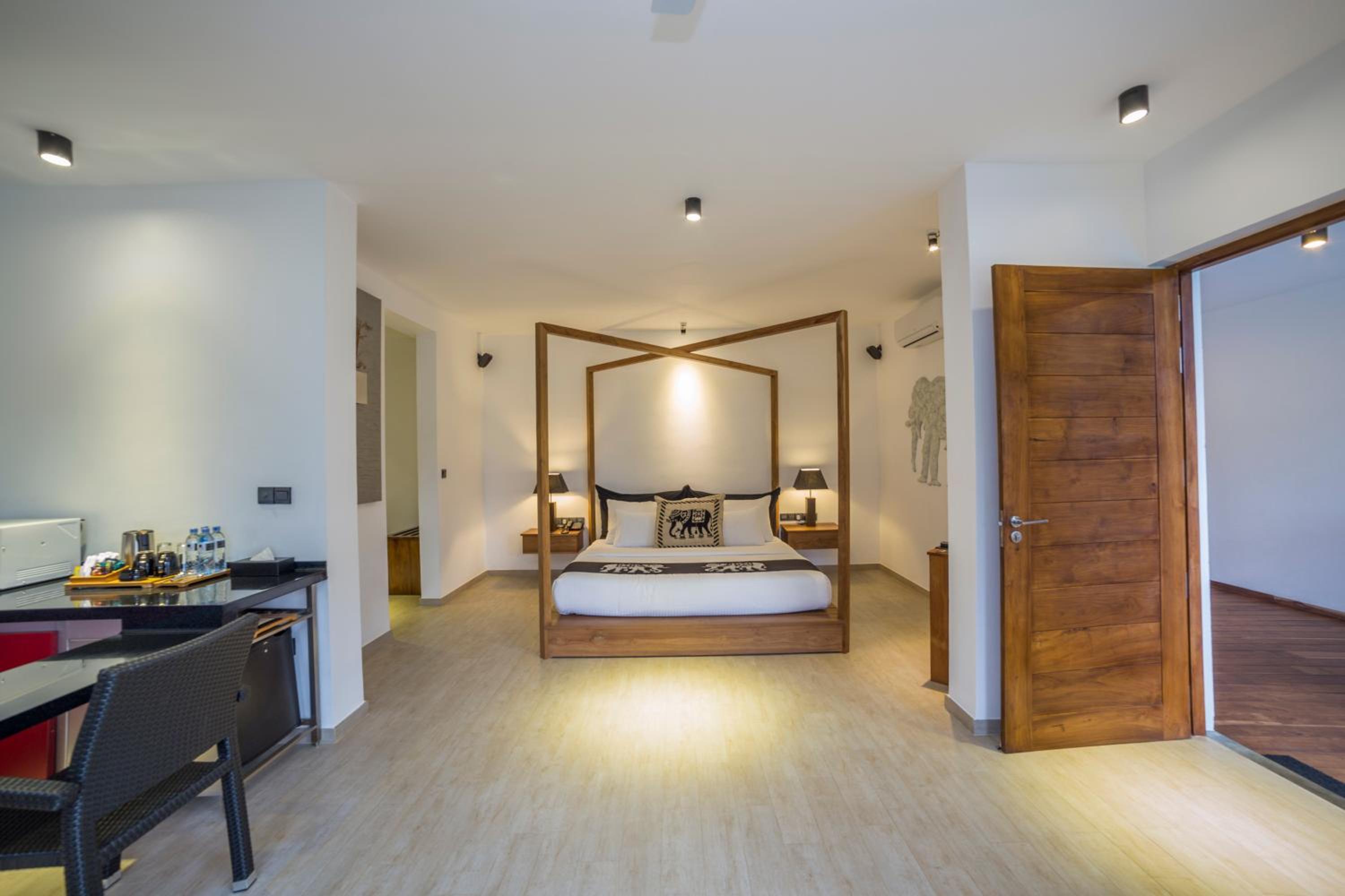 Suite with Private Pool Including cup of tea/coffee overlooking Sigiriya and Pidurangala Rock, a hands-on pottery making experience with paper recycling factory tour