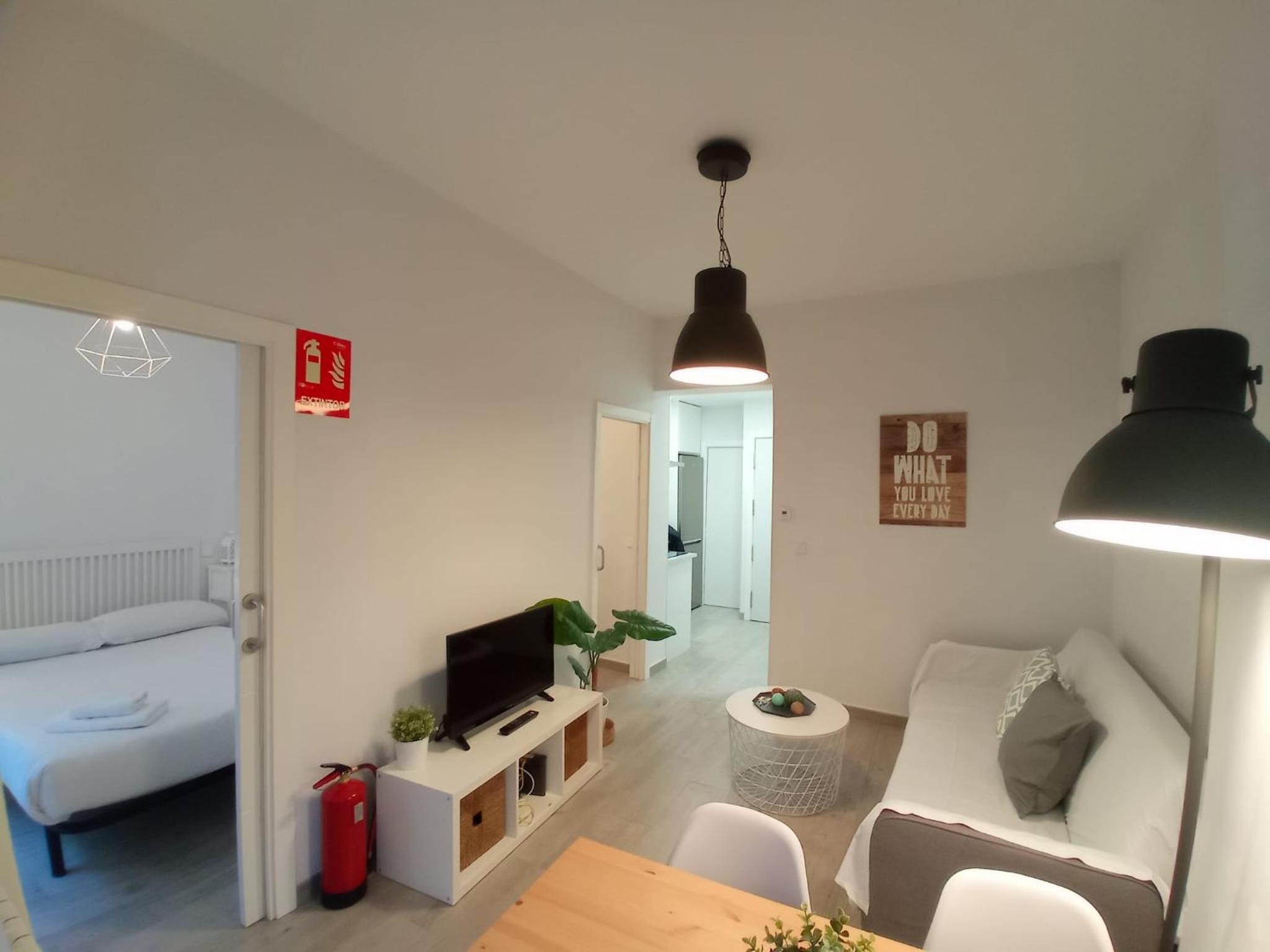 Apartamento de dos habitaciones