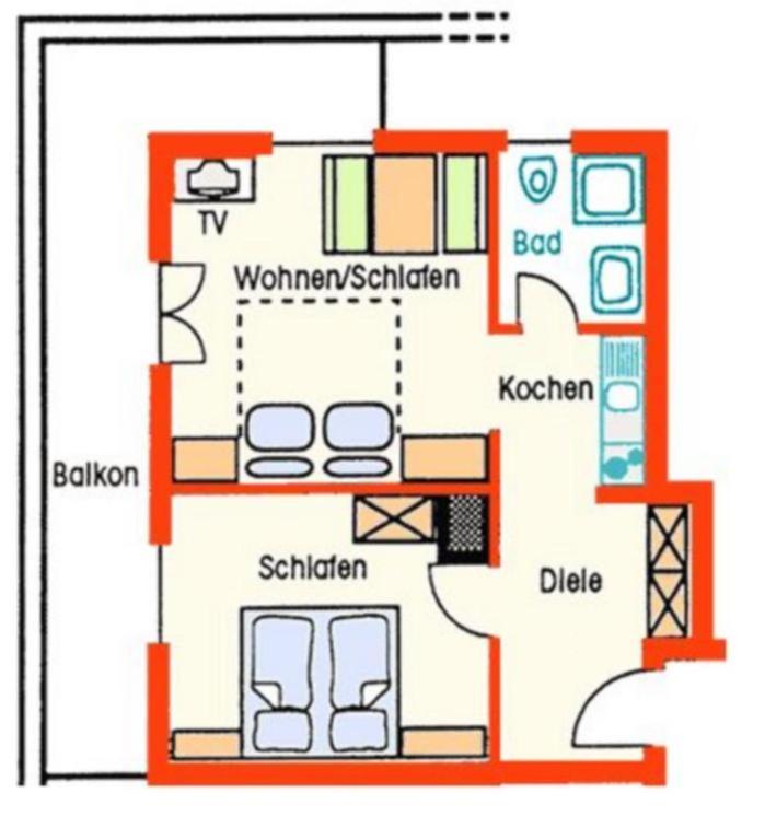 One-Bedroom Apartment photo 3
