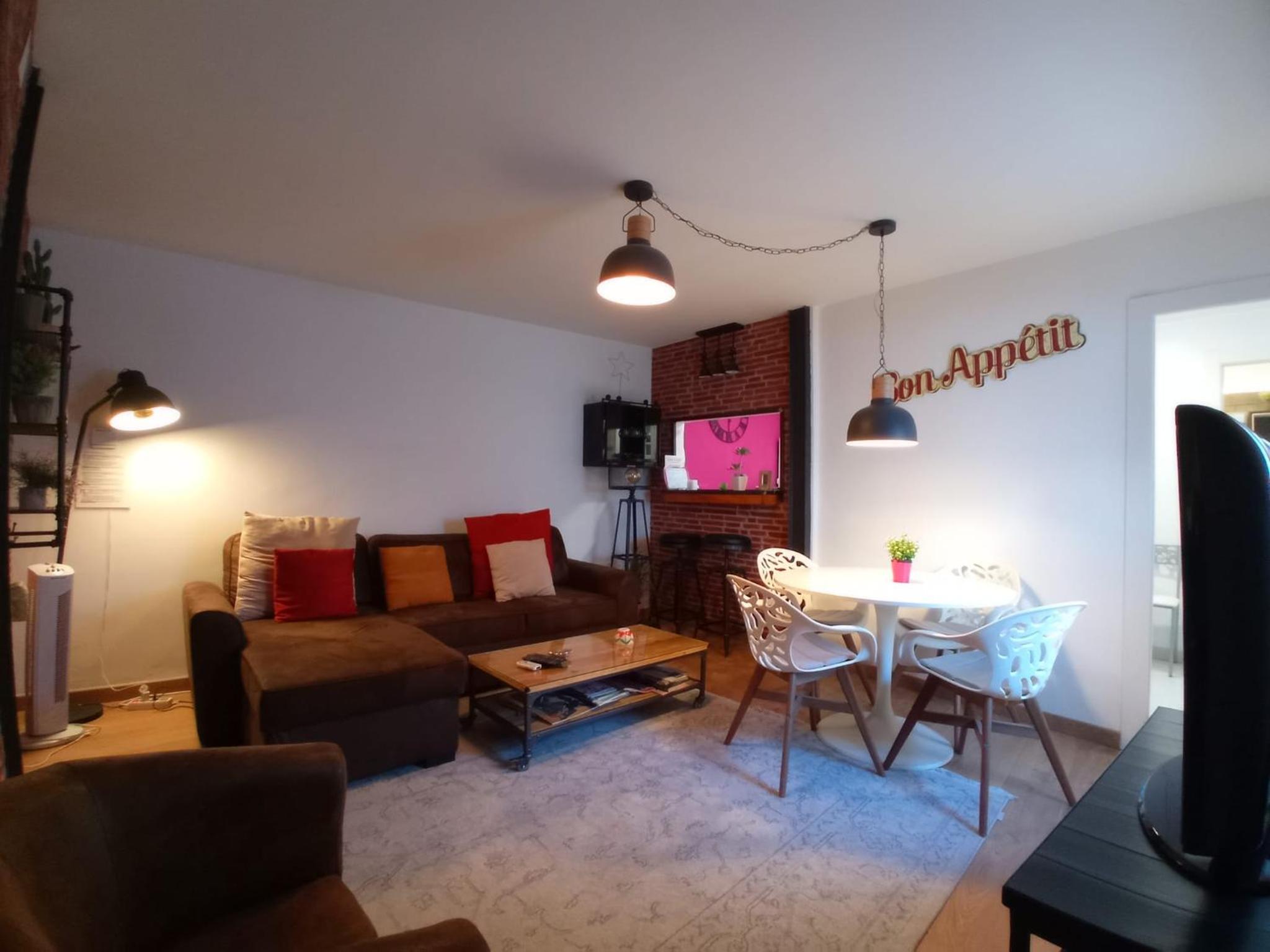 Apartamento de dos habitaciones