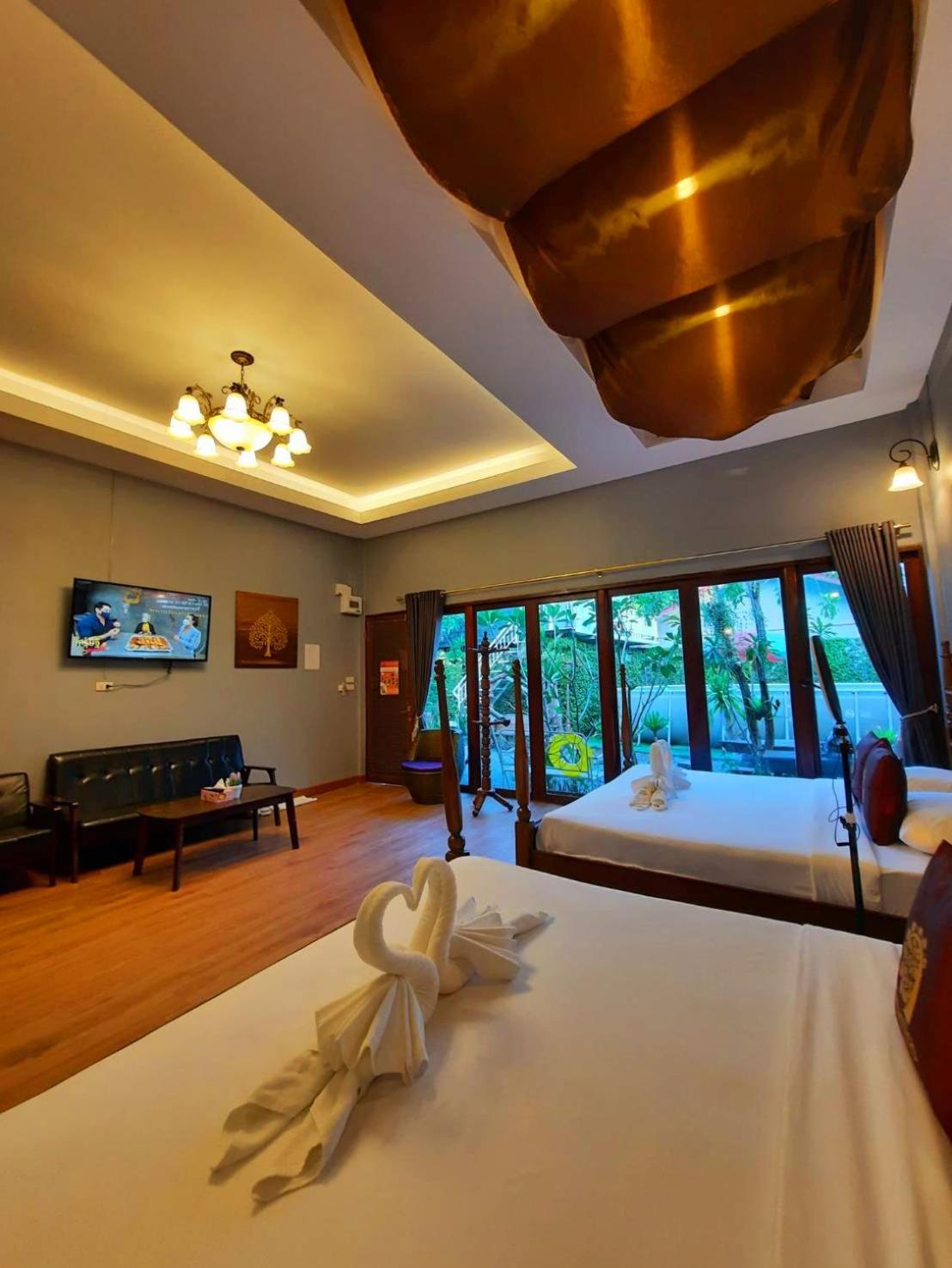 Quadruple Room with Garden View photo 2