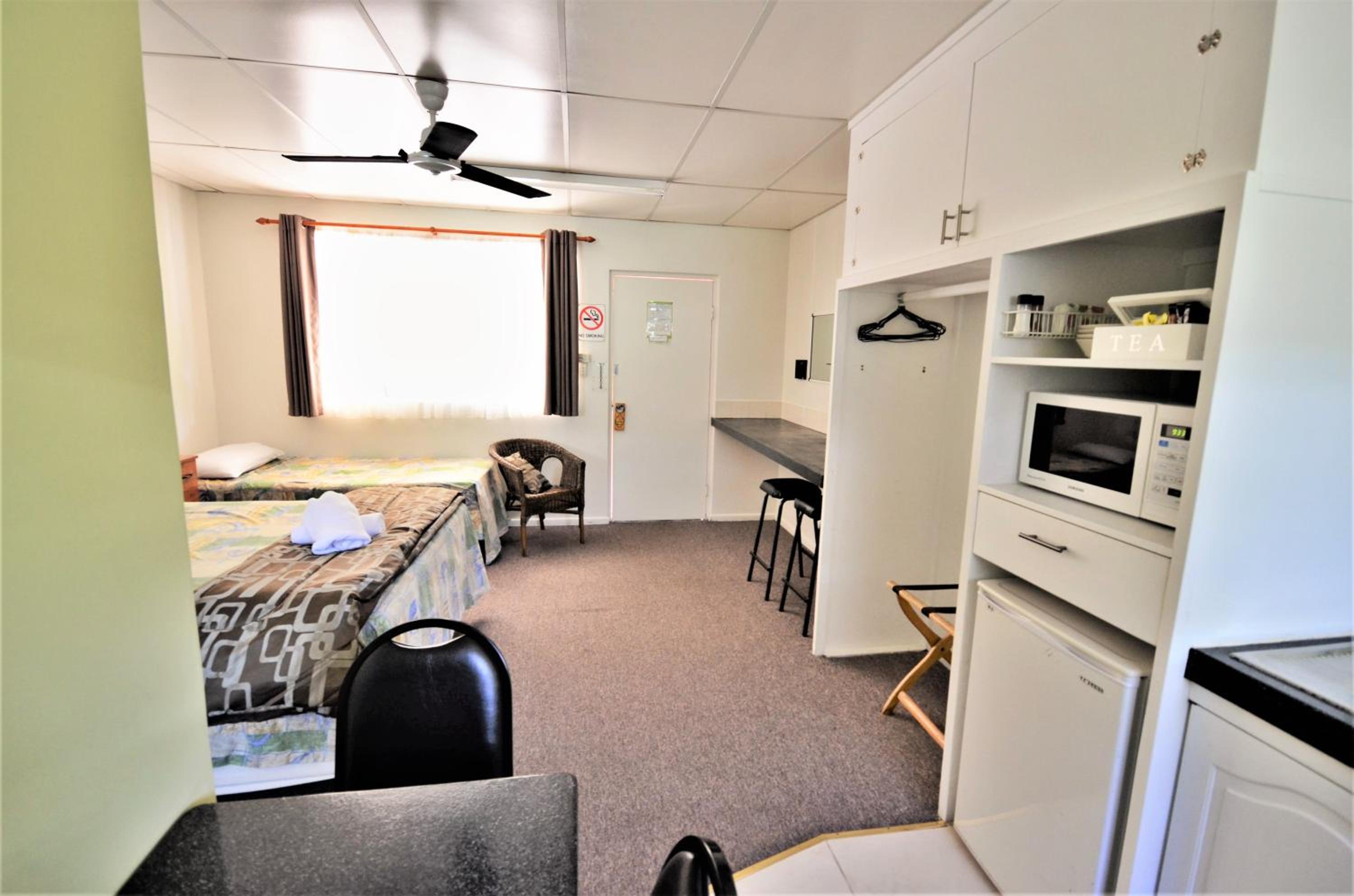 Ground Floor Room with Queen and Single