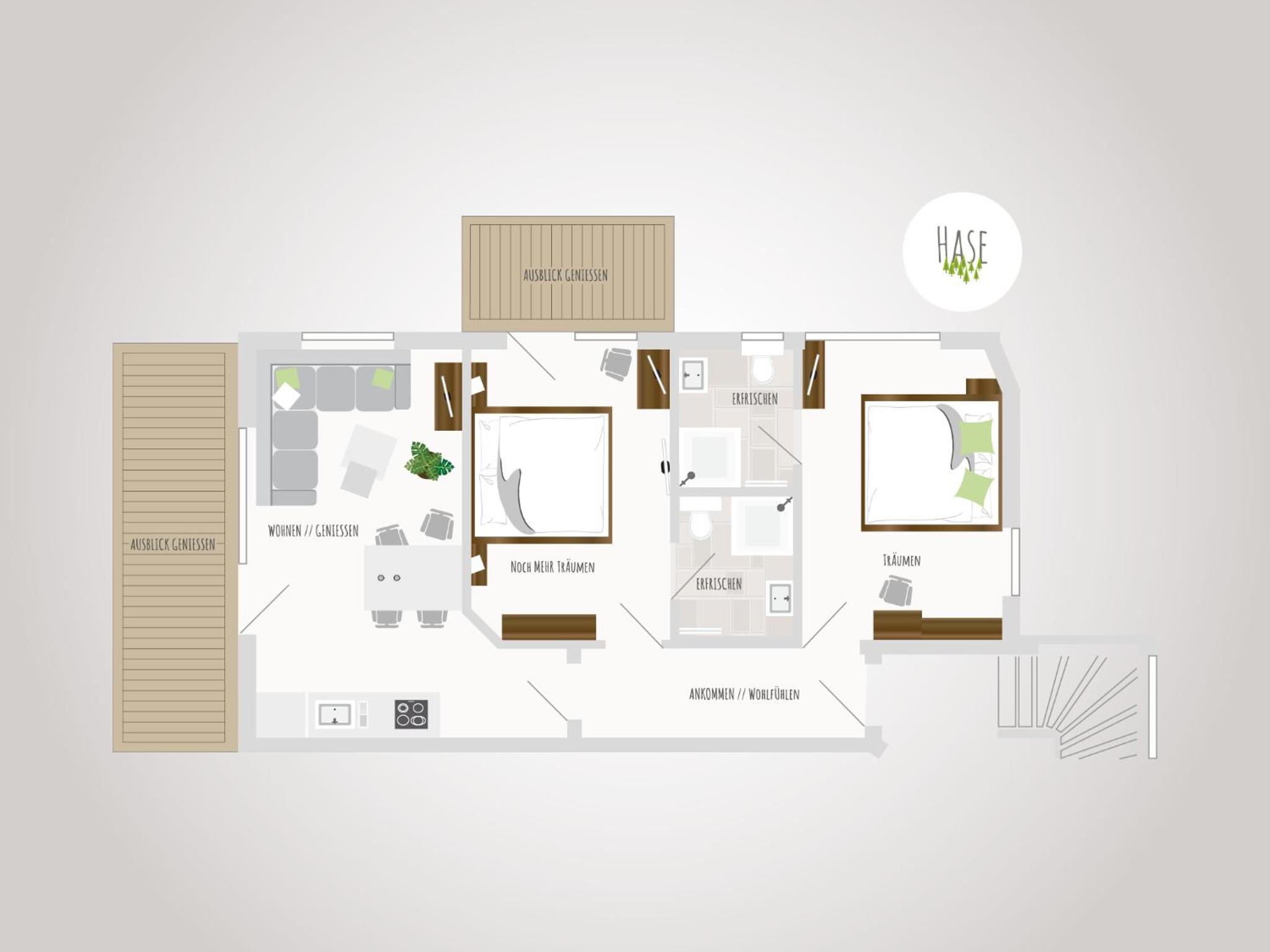 Two-Bedroom Apartment photo 2