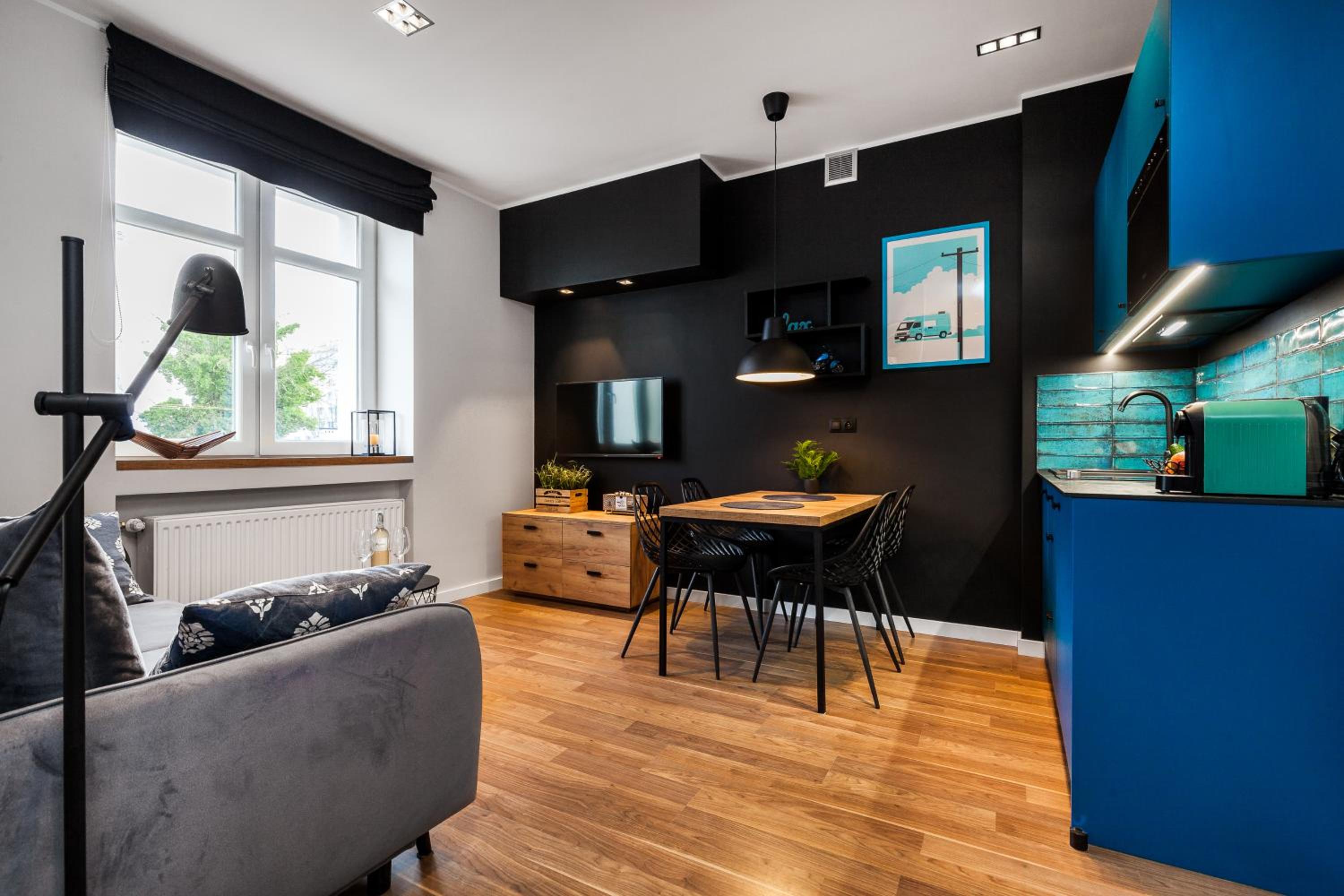 Studio with Balcony