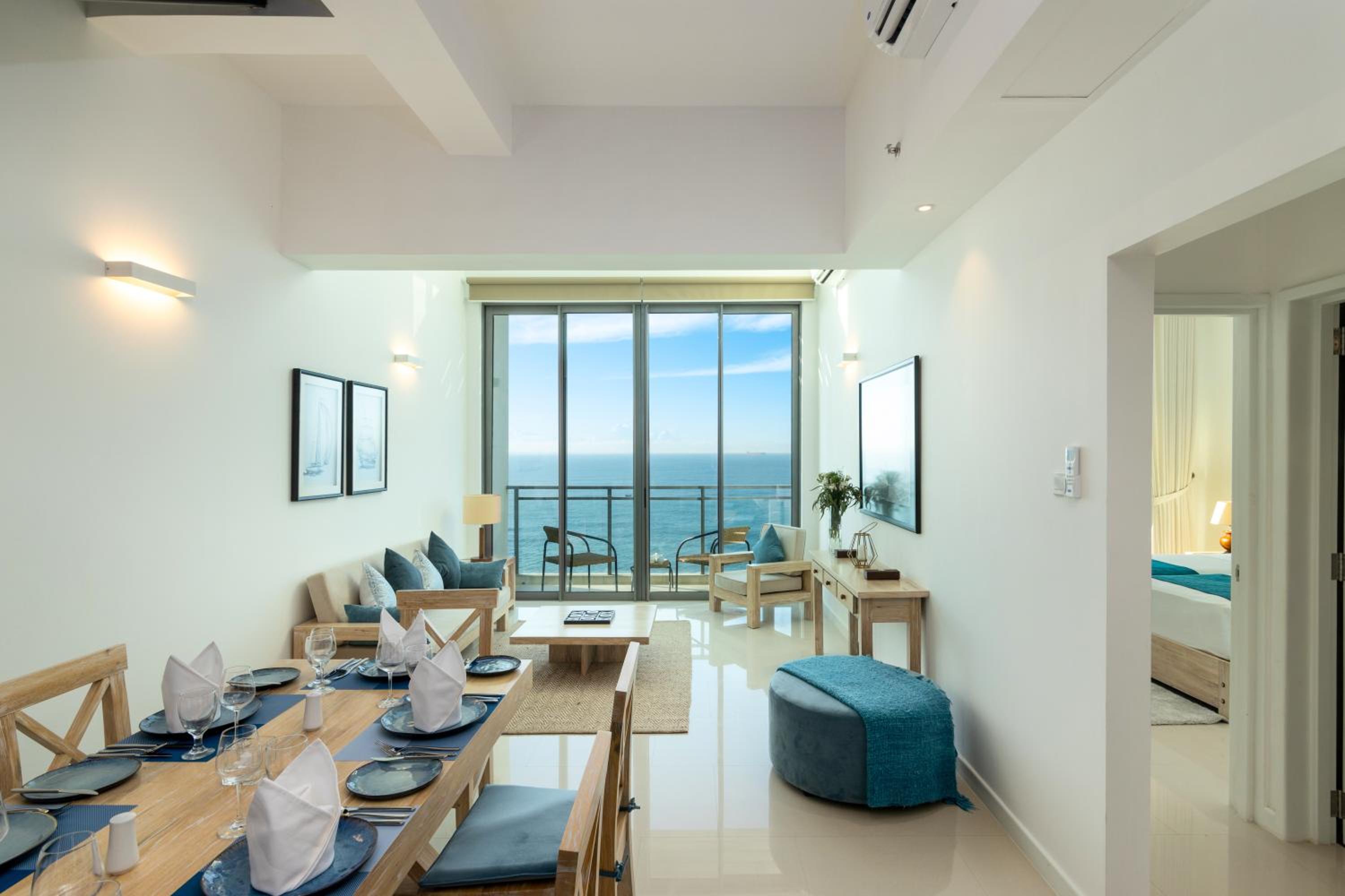 Three-Bedroom Apartment with Ocean View
