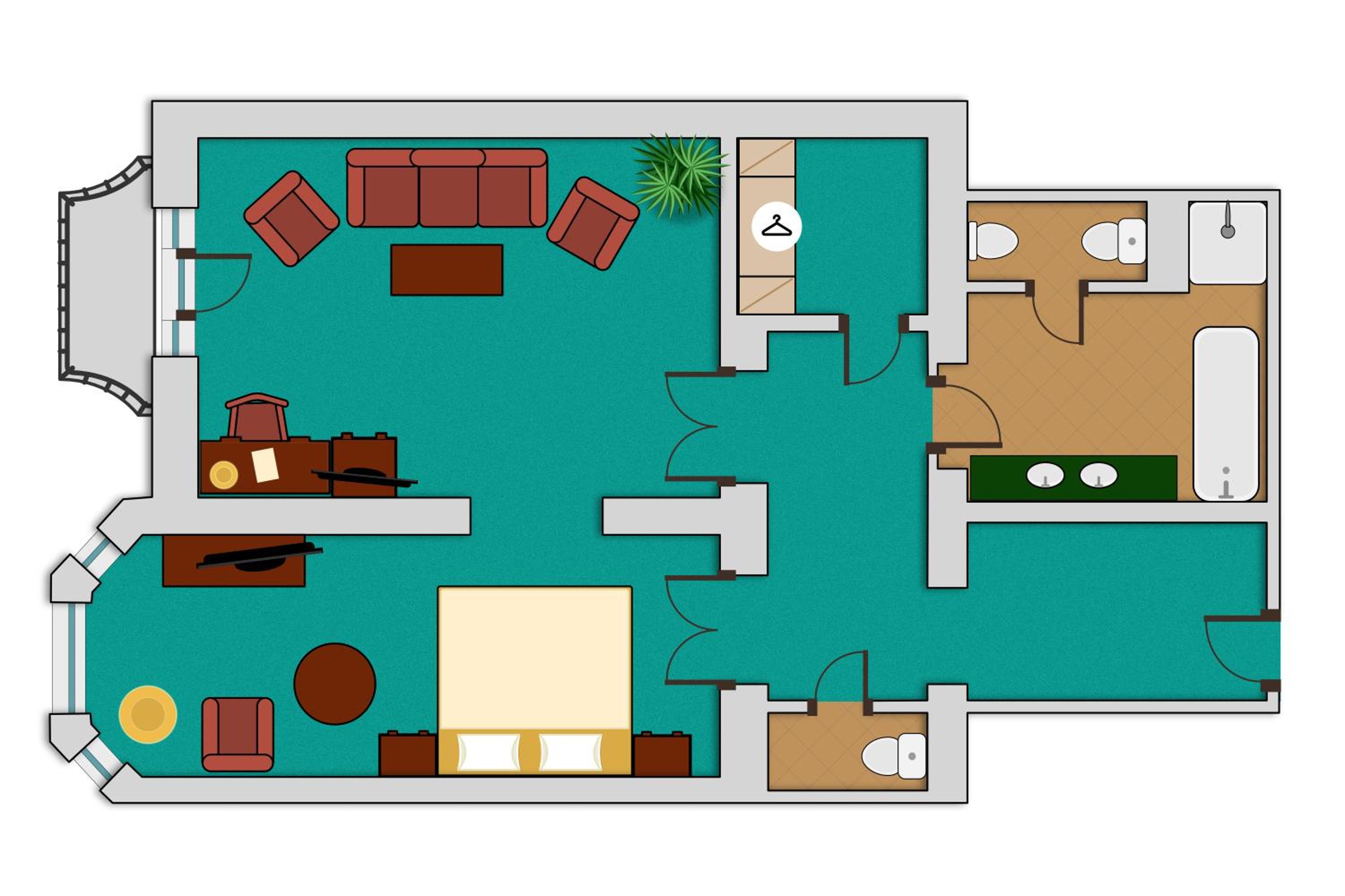 Deluxe Suite with Entry to Wellness - Photo 2
