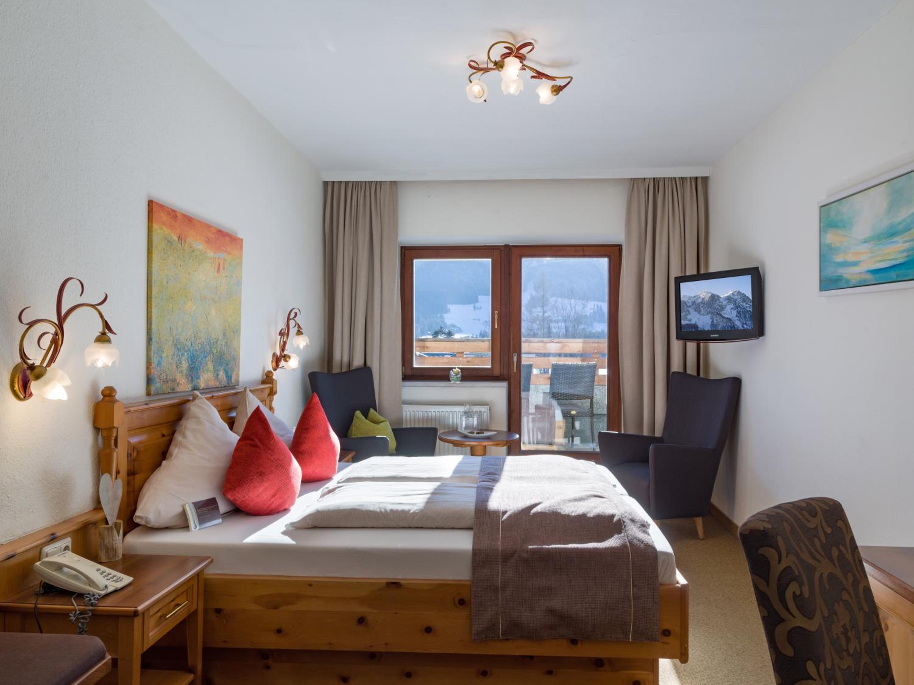 Small Basic Double Room with Garden View