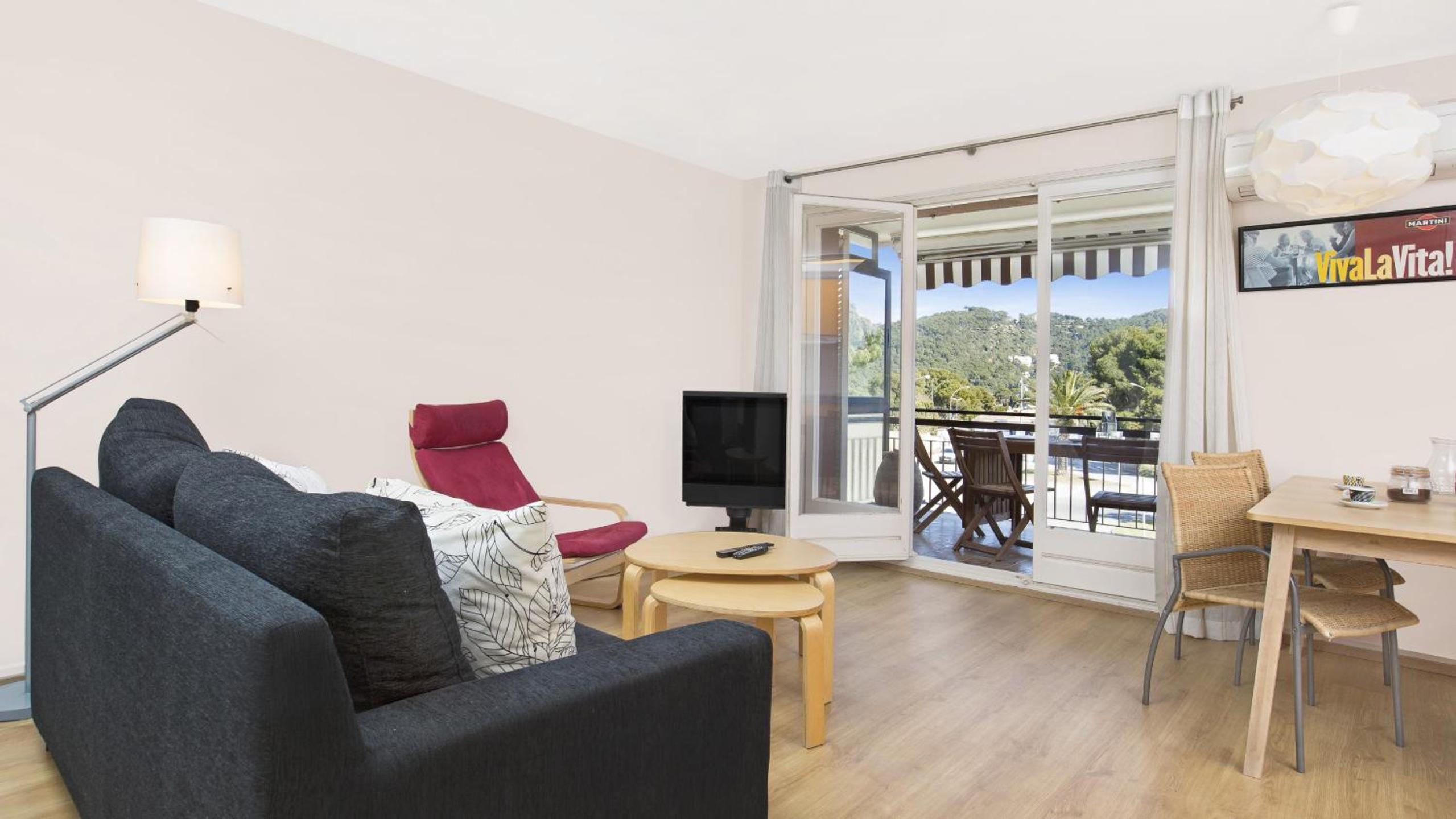 Apartamento de dos habitaciones