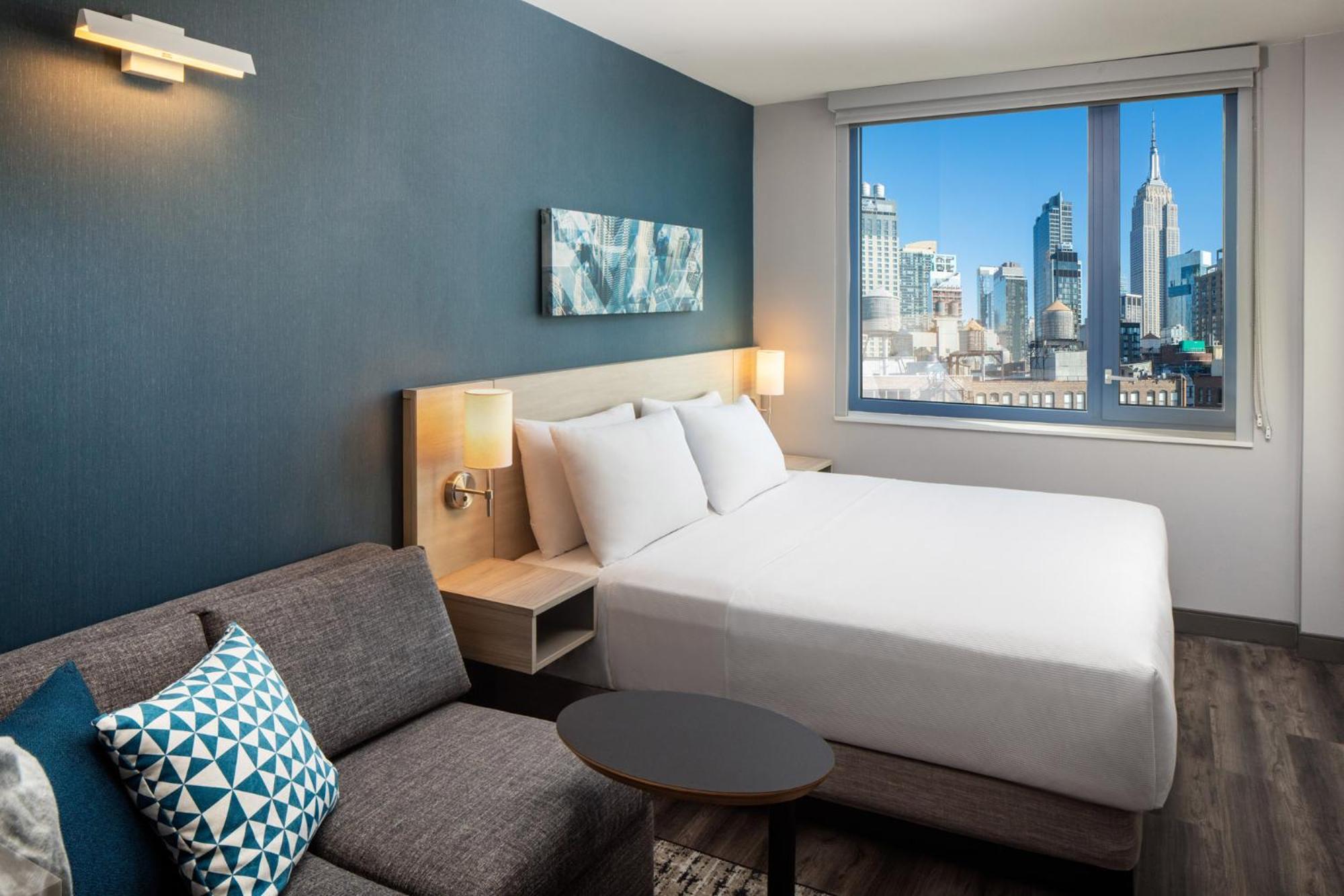 King Room with Sofa Bed and City View
