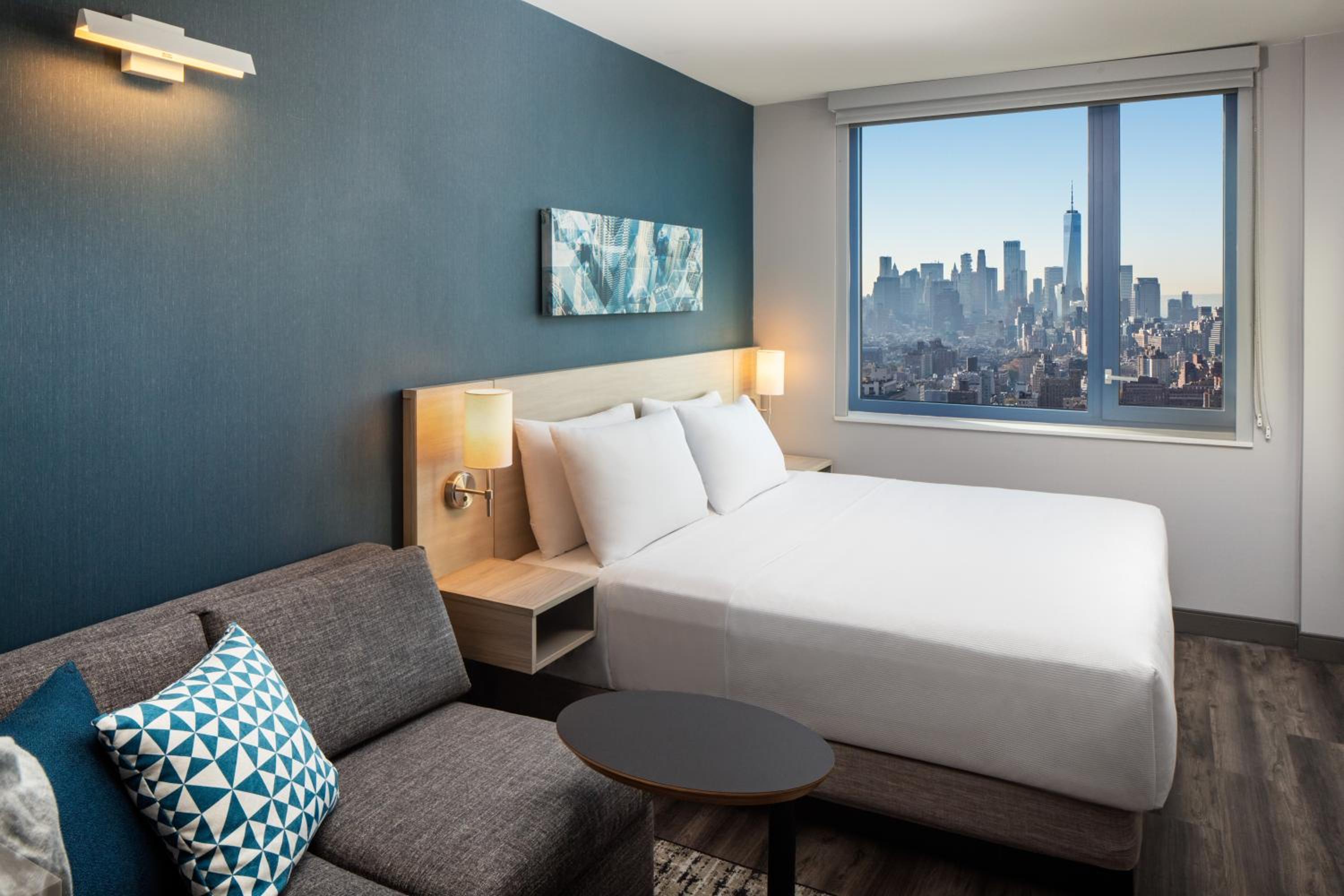 King Room with Sofa Bed and Skyline View