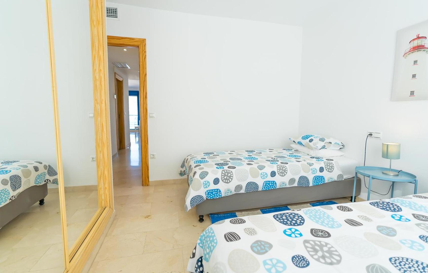 Apartamento de dos habitaciones