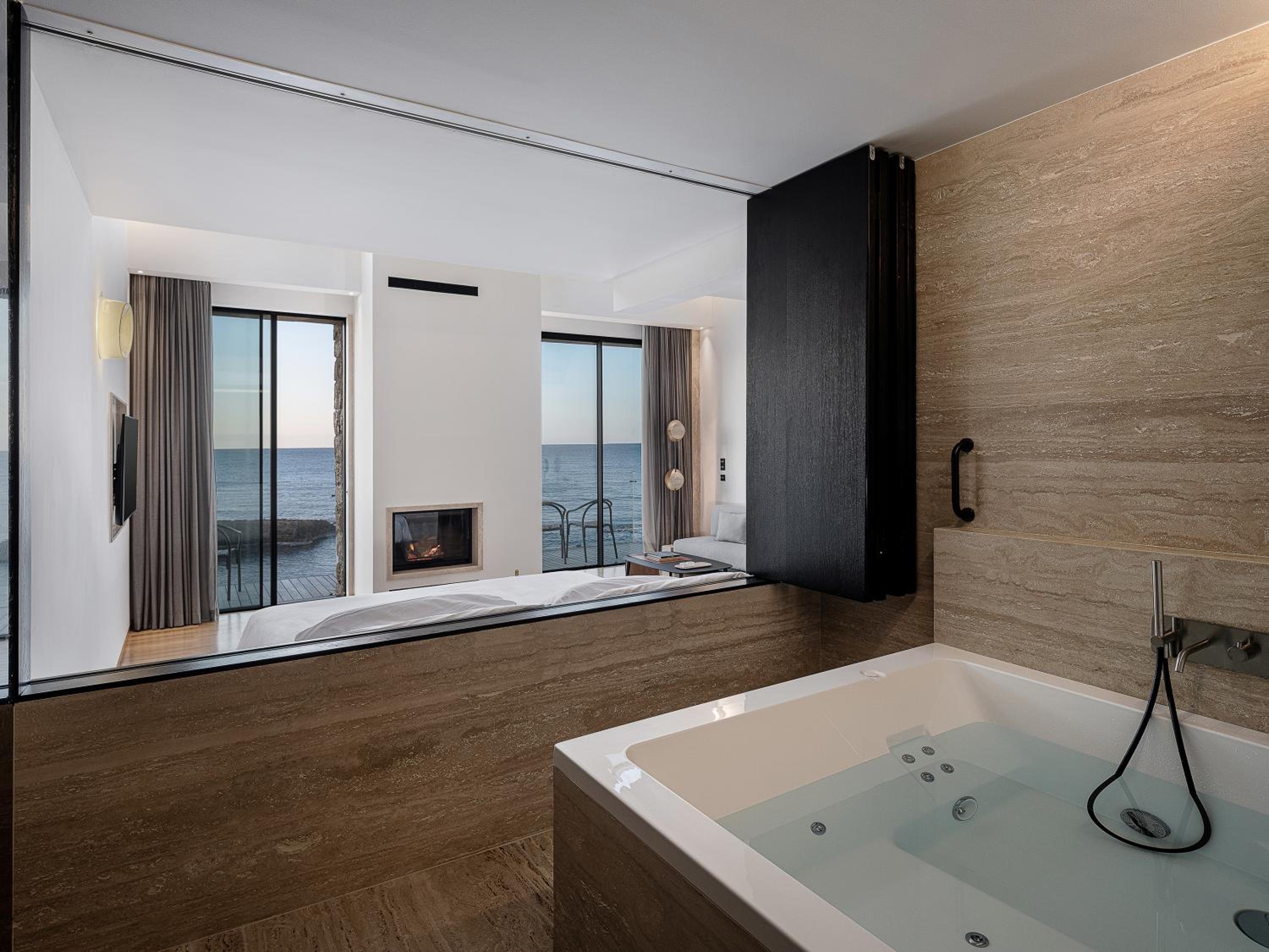 Presidential Suite Sea Front with balcony and Jacuzzi