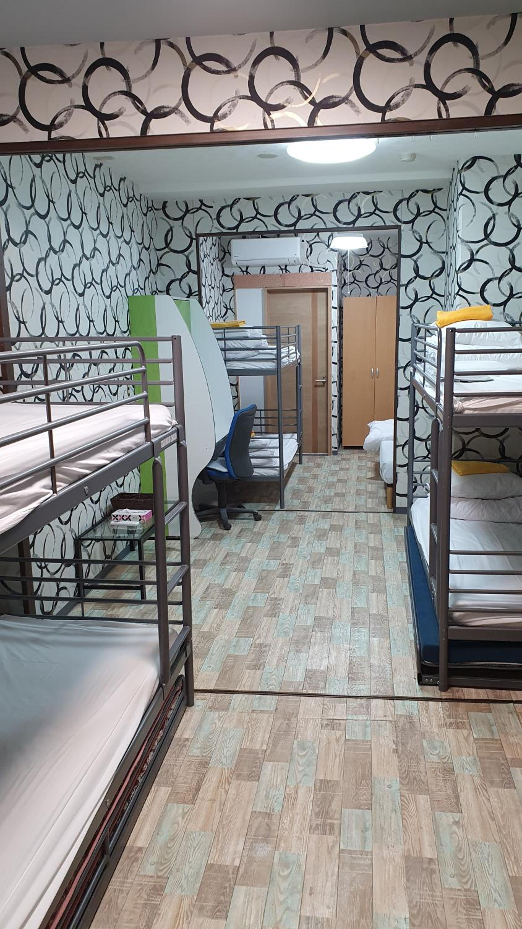 Bunk Bed in Male Dormitory Room