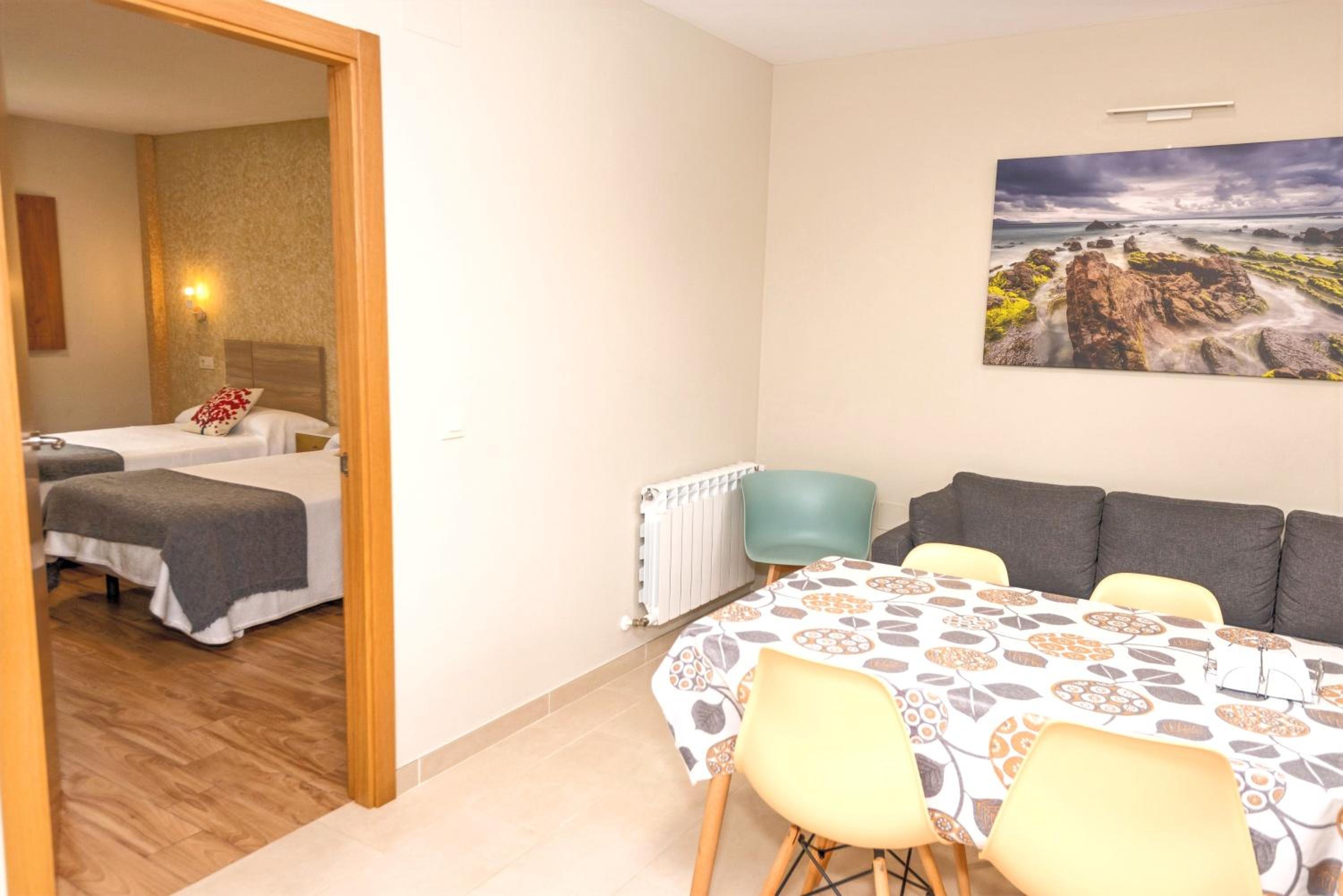 Apartamento con vista al jardín
