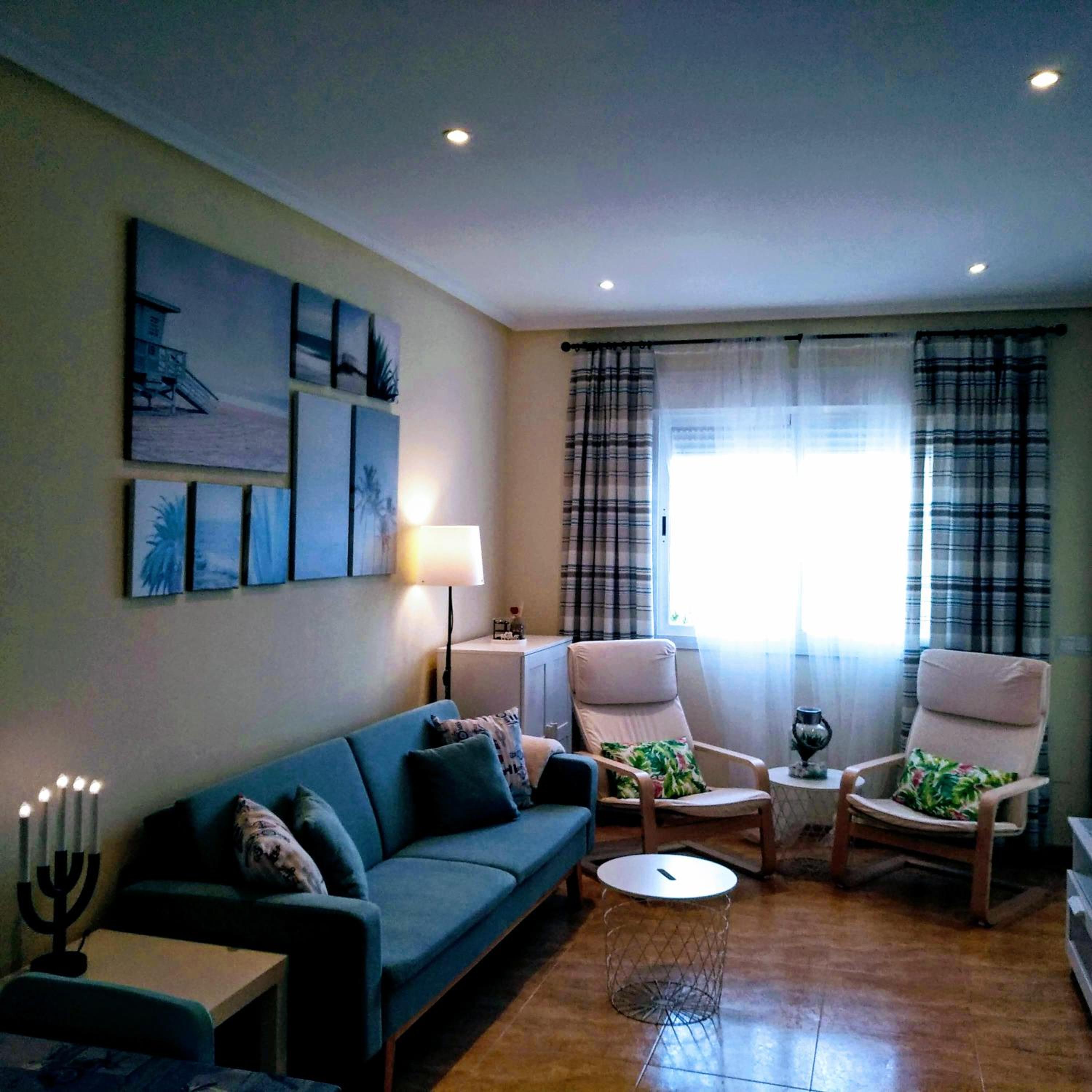 Apartamento con vista a la piscina