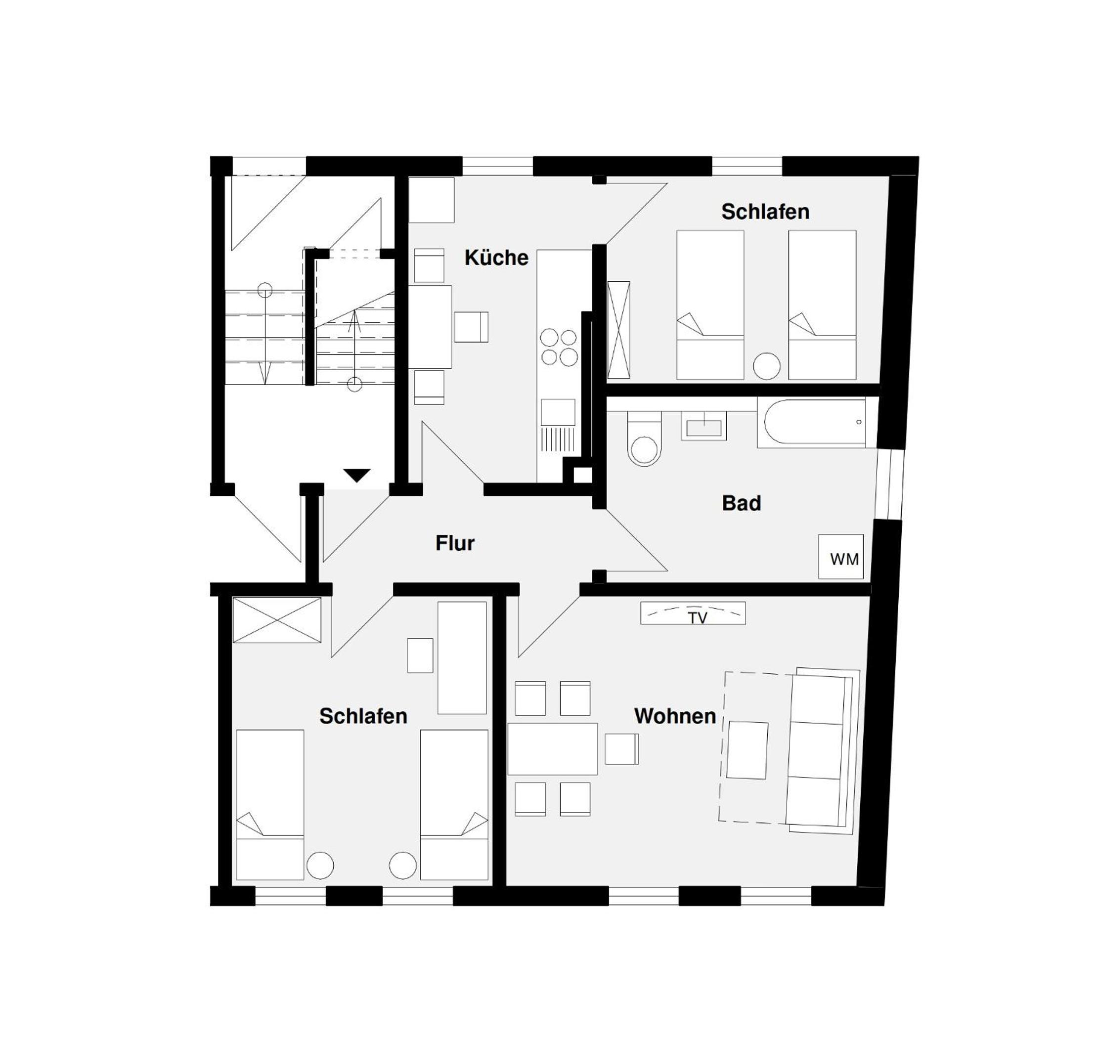 Two-Bedroom Apartment photo 2