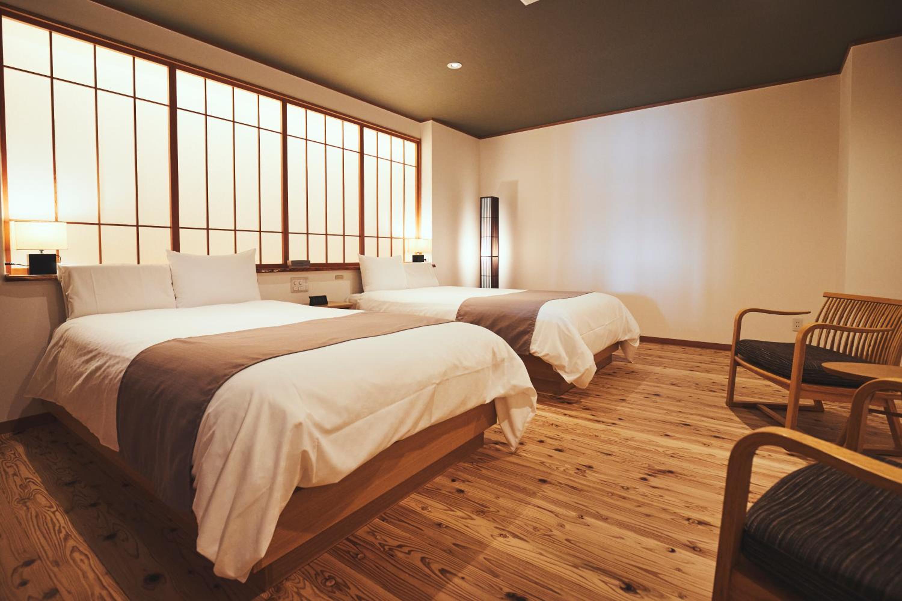 Twin Suite with Tatami Area and Hot Spring Bath - 2F photo 3