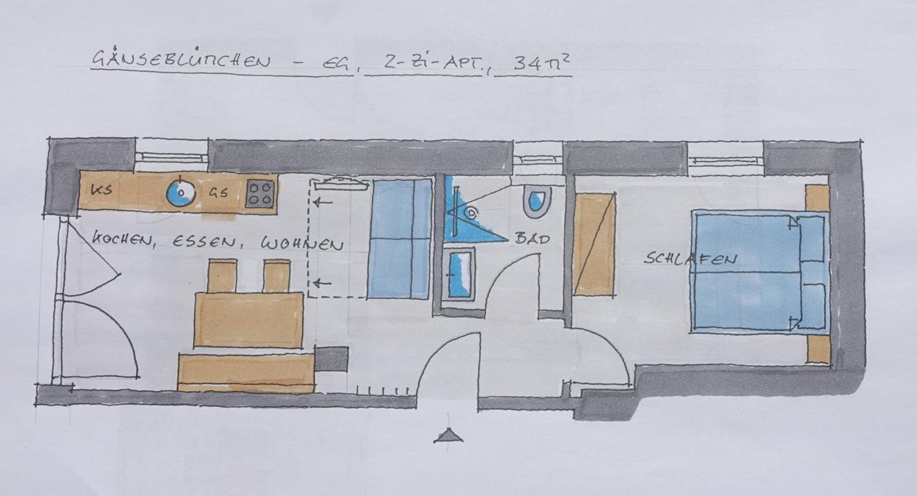 One-Bedroom Apartment photo 2