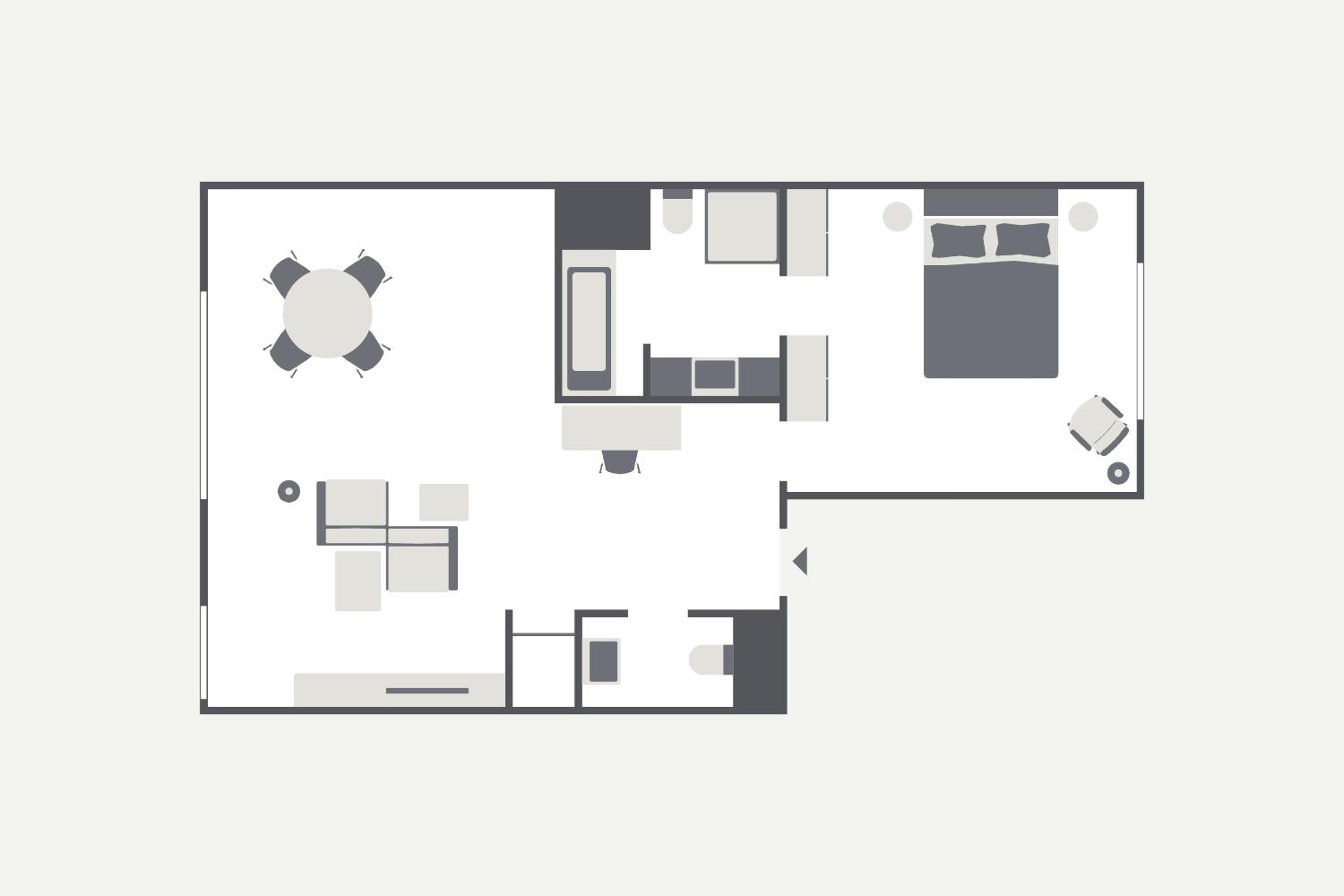 Executive One-Bedroom Suite - Photo 14