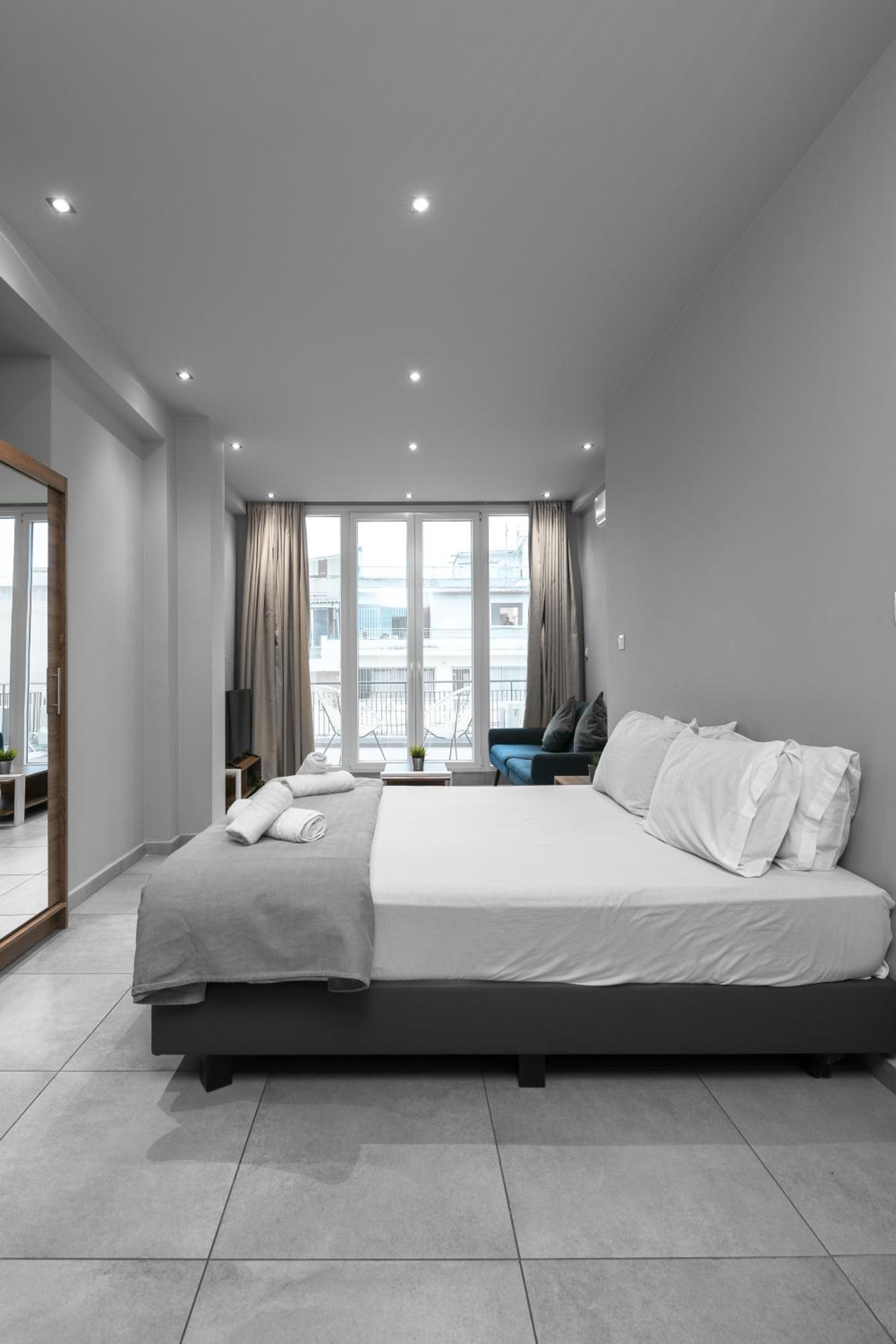 Studio with Balcony