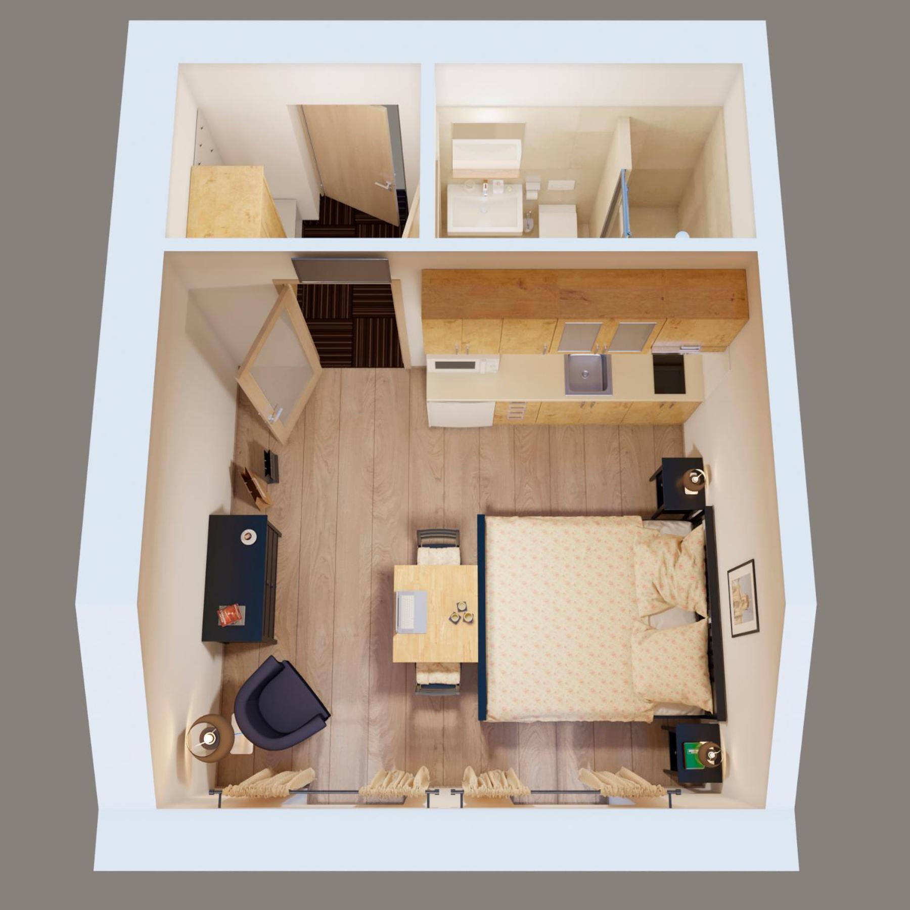 Studio Apartment - Photo 7