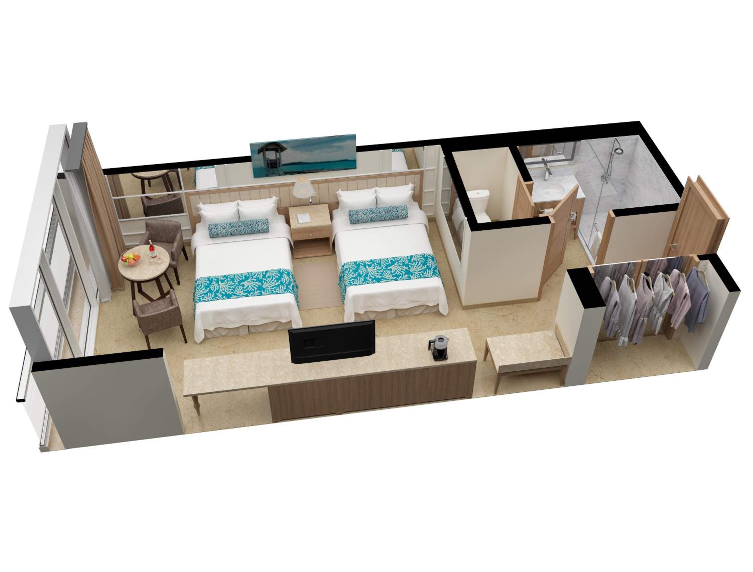 Hébergement Deluxe - Vue sur Complexe
