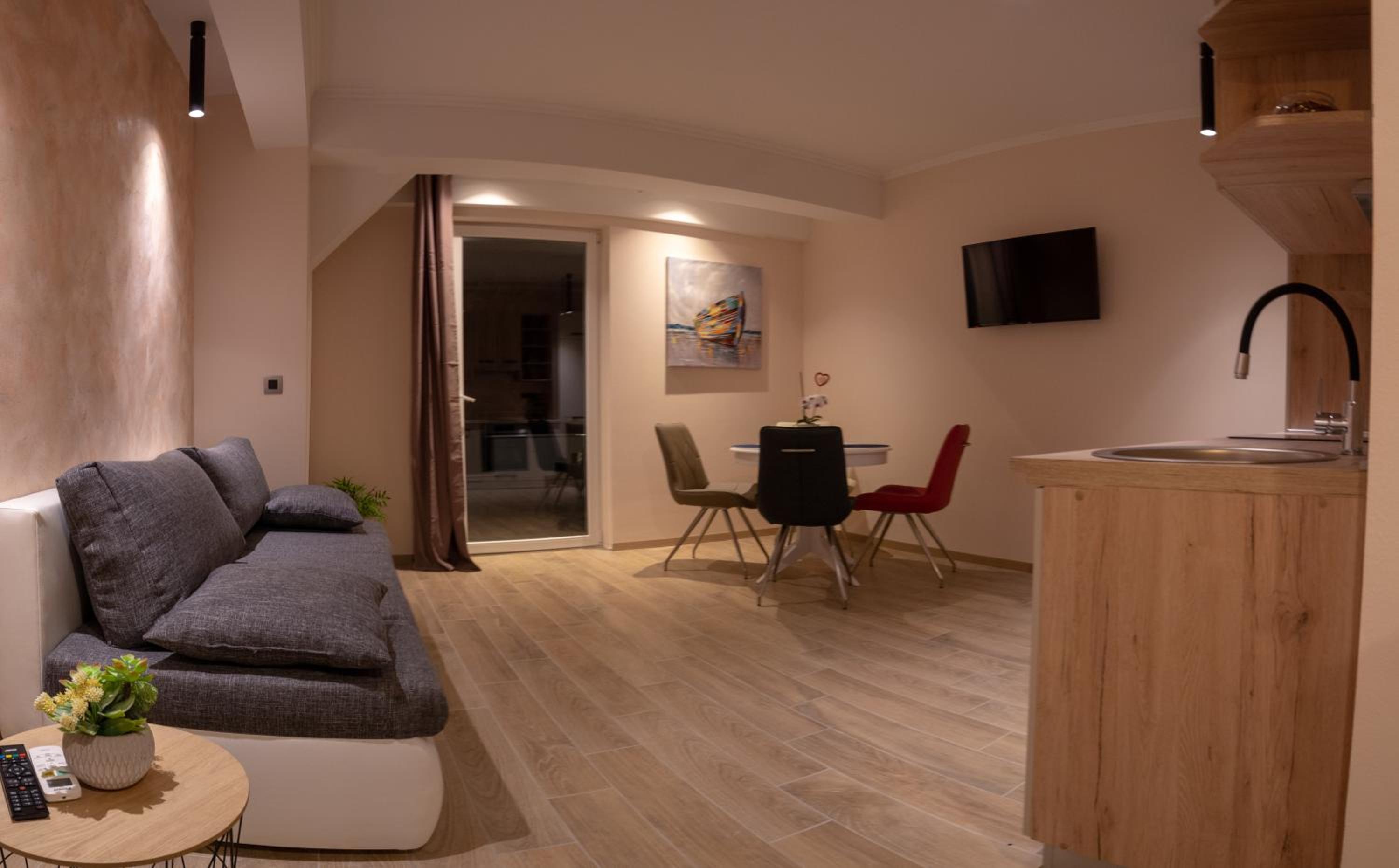 One-Bedroom Apartment with Sea View and Terrace