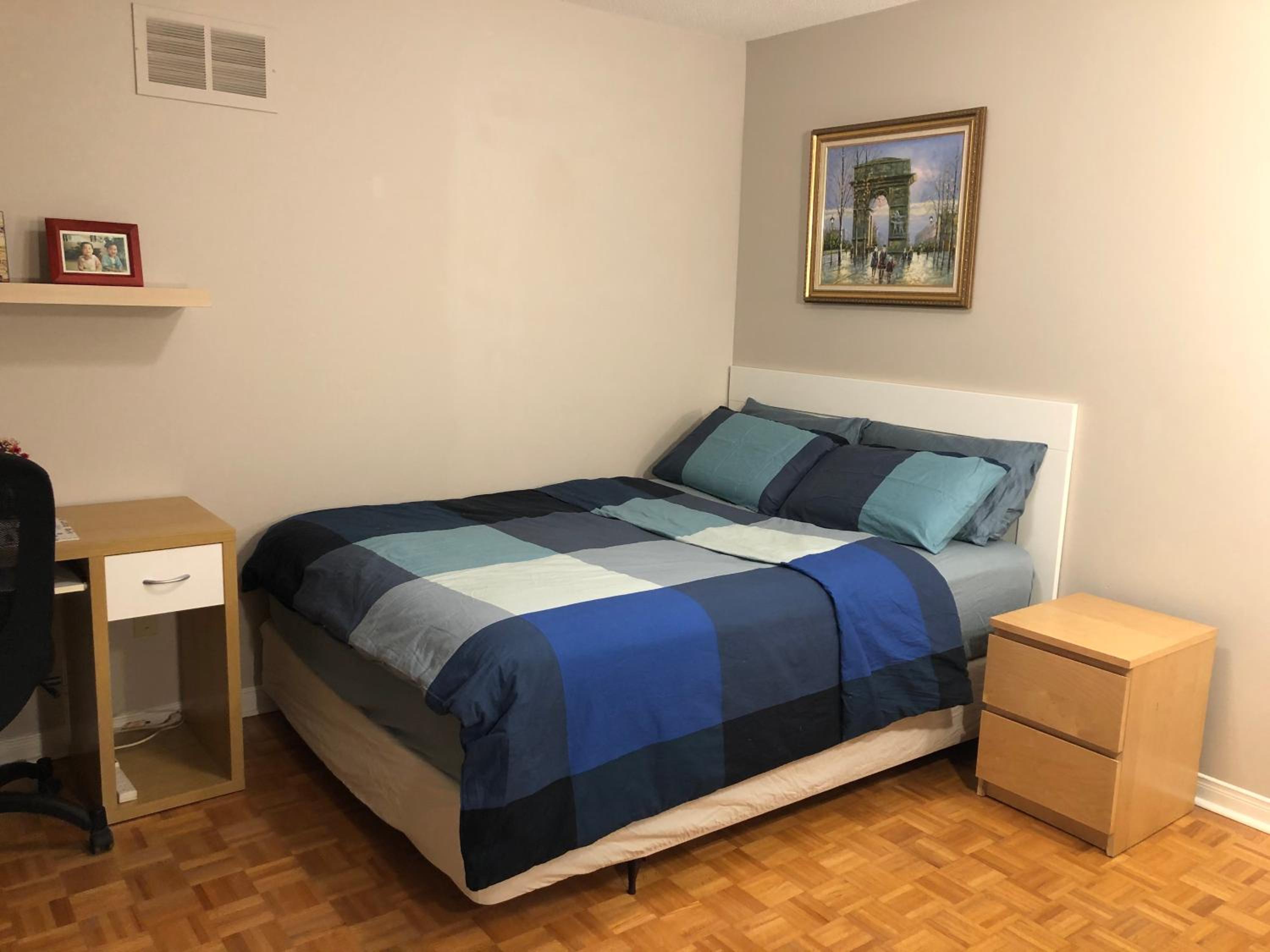 Queen Room with Shared Bathroom