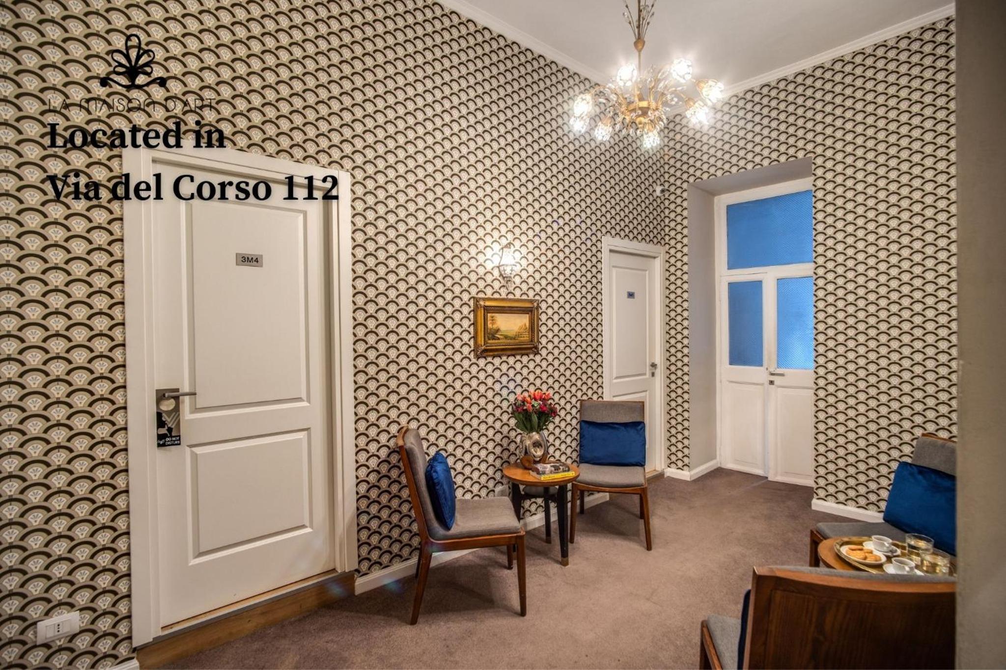 Double Room with Balcony - Annex building Via del Corso 112 photo 3