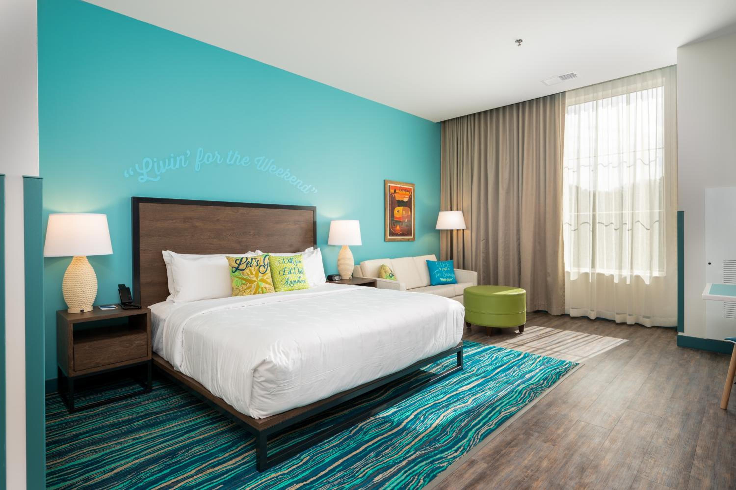 King Room with Sleeper Sofa