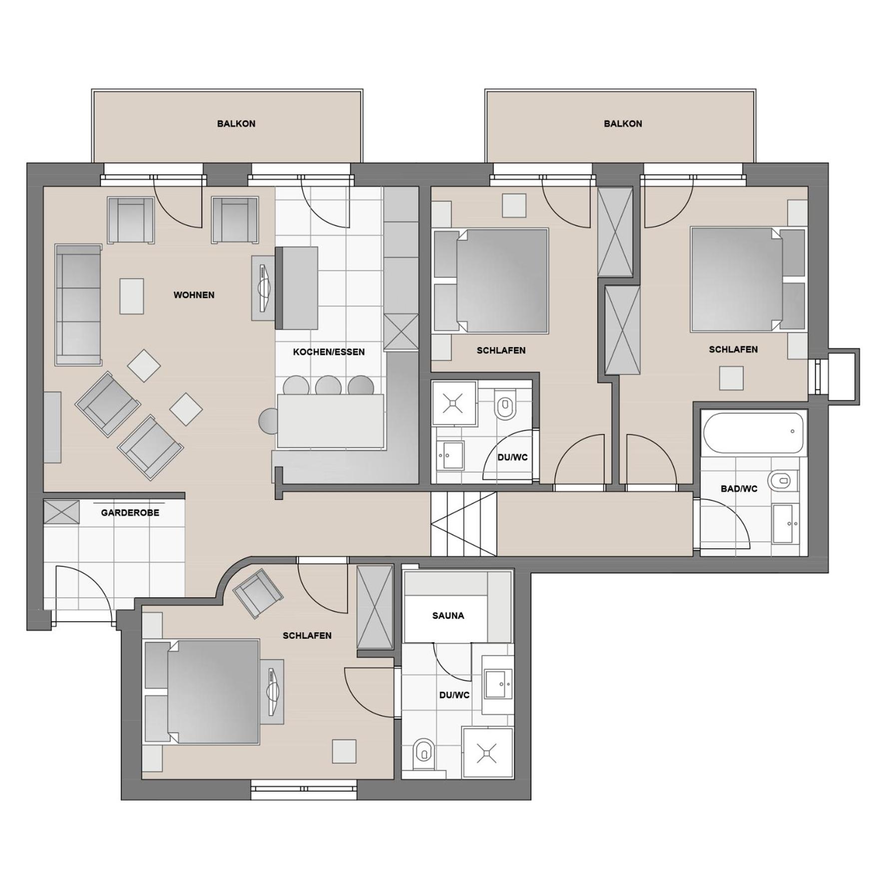 Apartment with Balcony photo 3