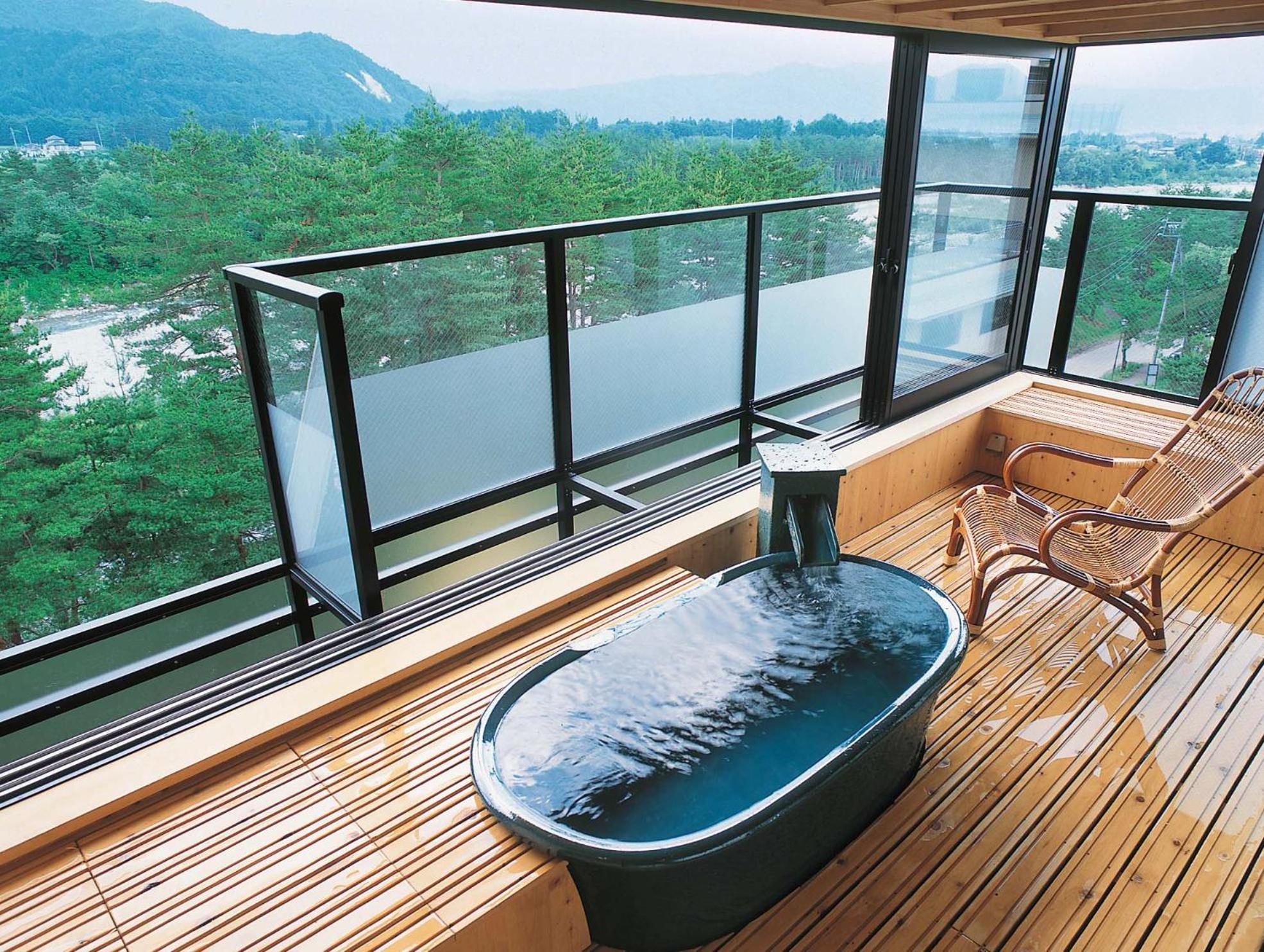 Japanese-Style Room with Open-Air Bath photo 3