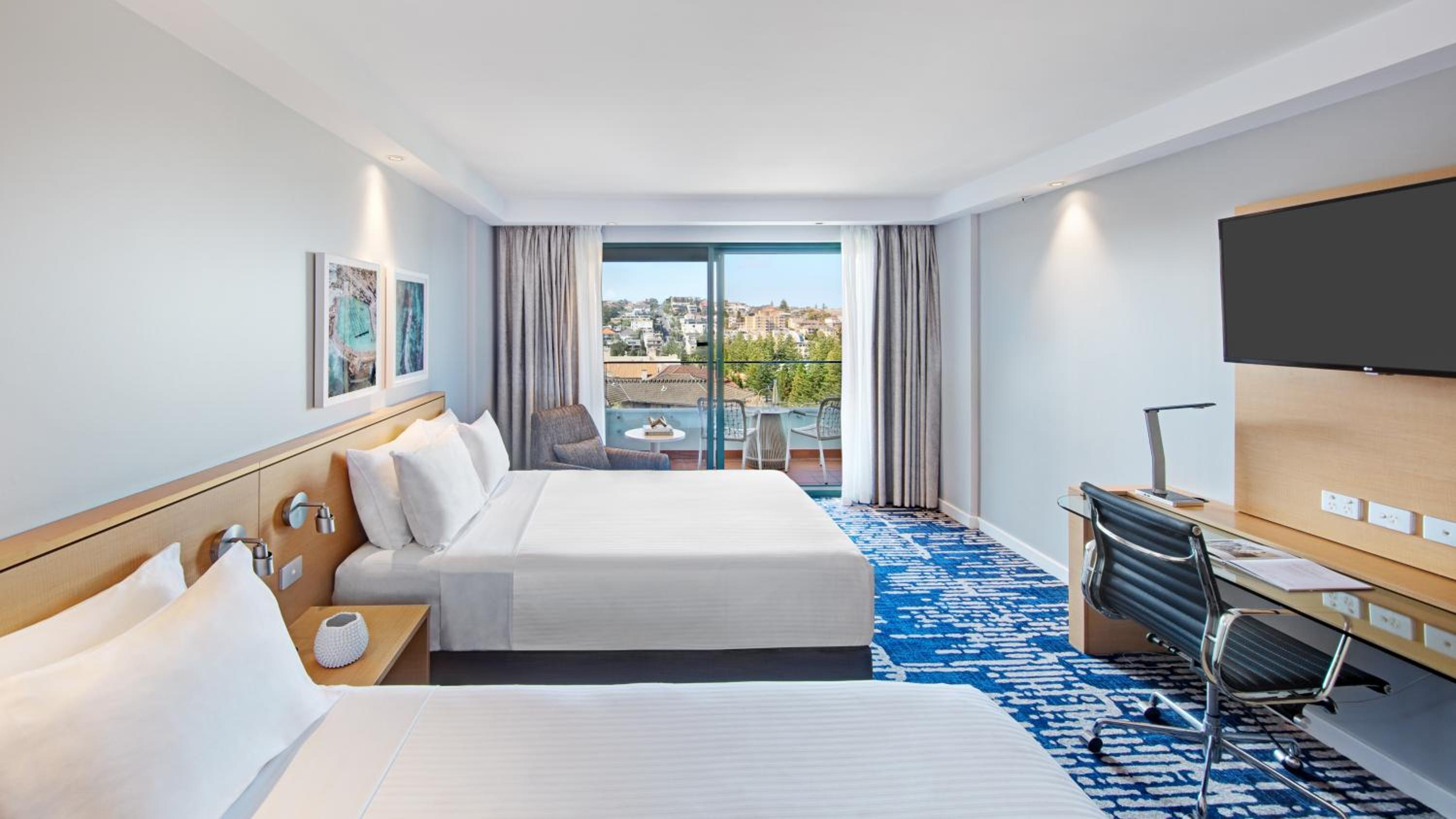 2 Double beds Premium Ocean view