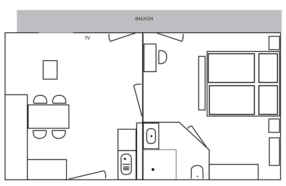 Studio with Balcony photo 2