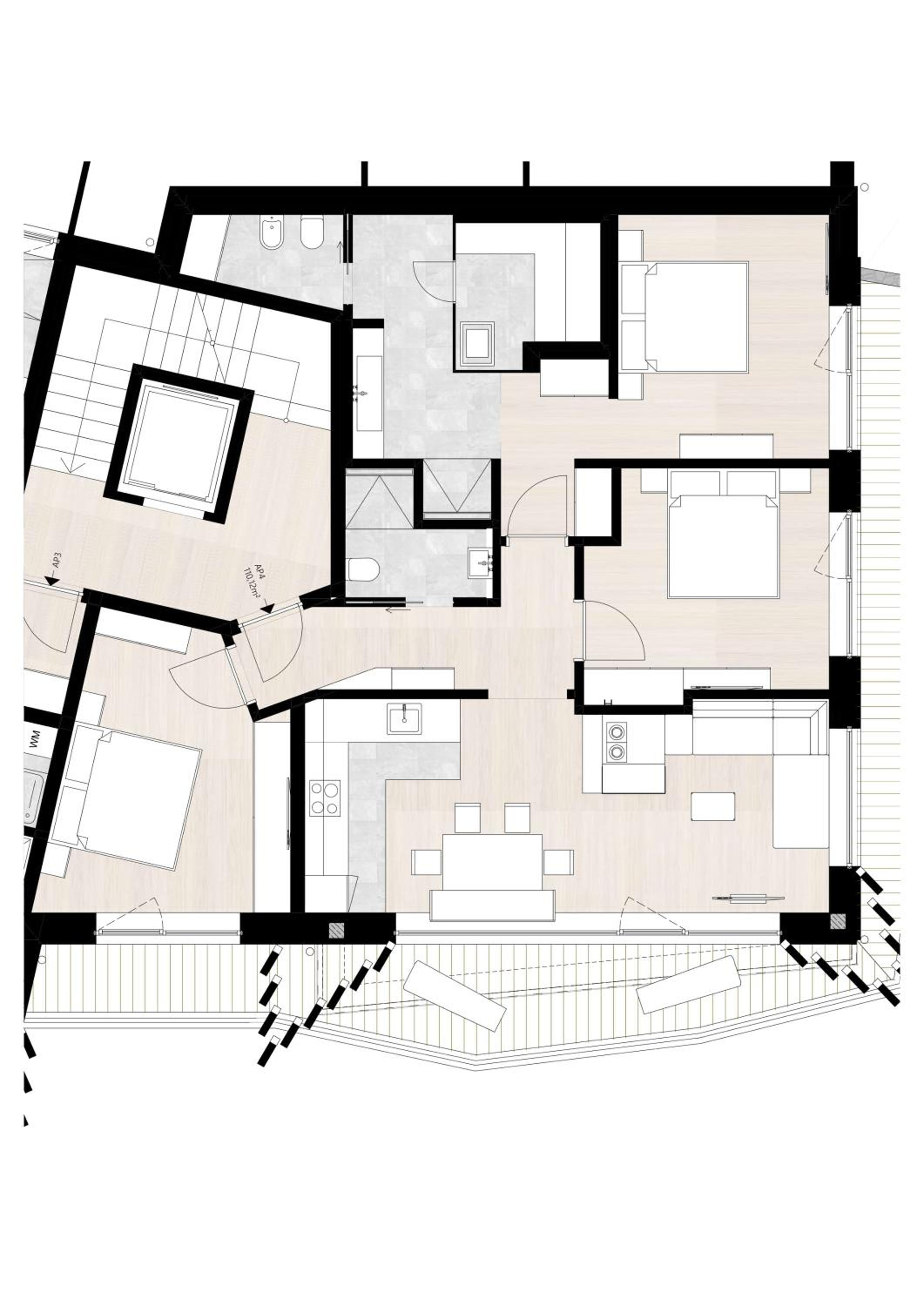 Apartment with Sauna