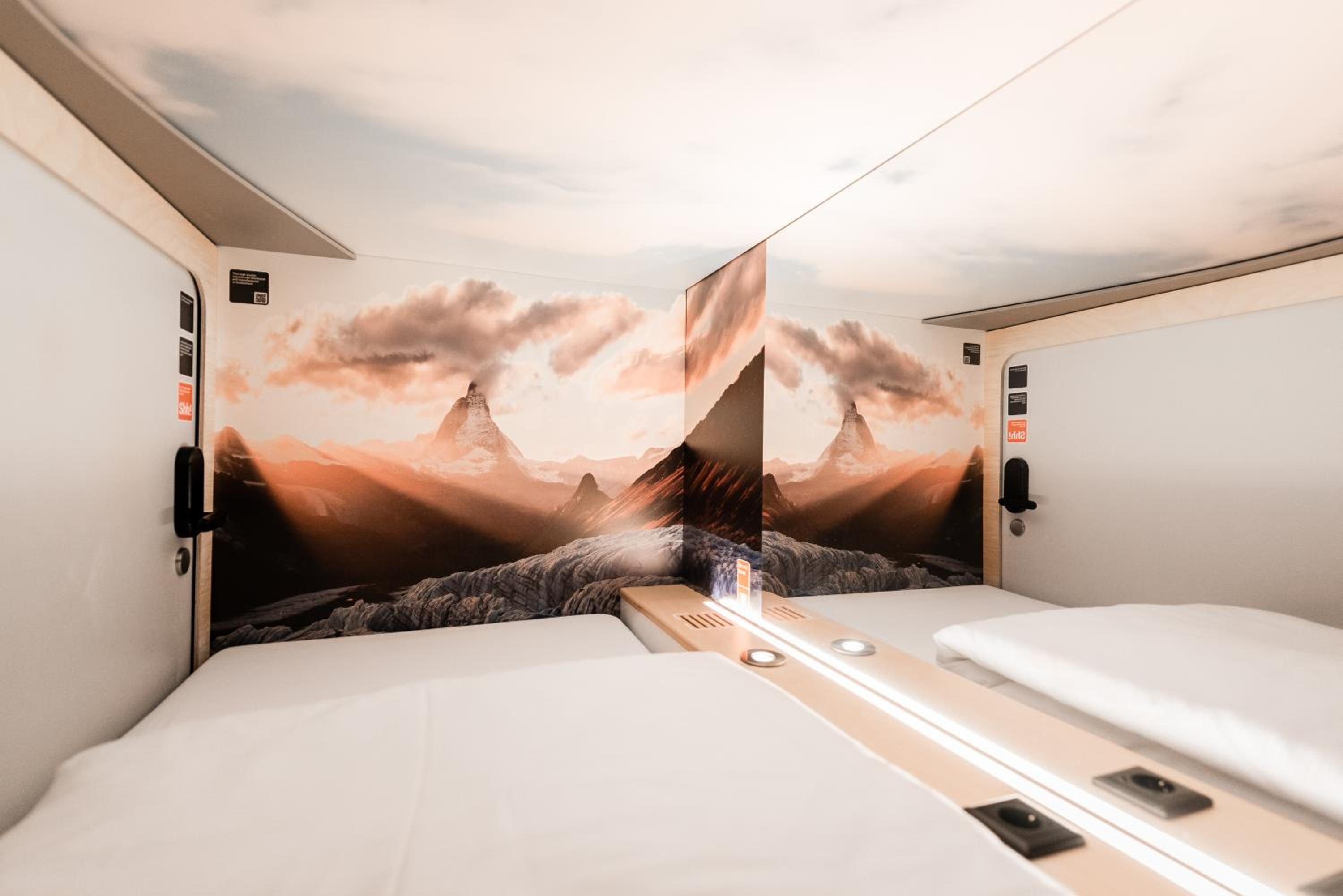 Capsule Hotel - Alpine Have Zürich Lufthavn, Billede 3
