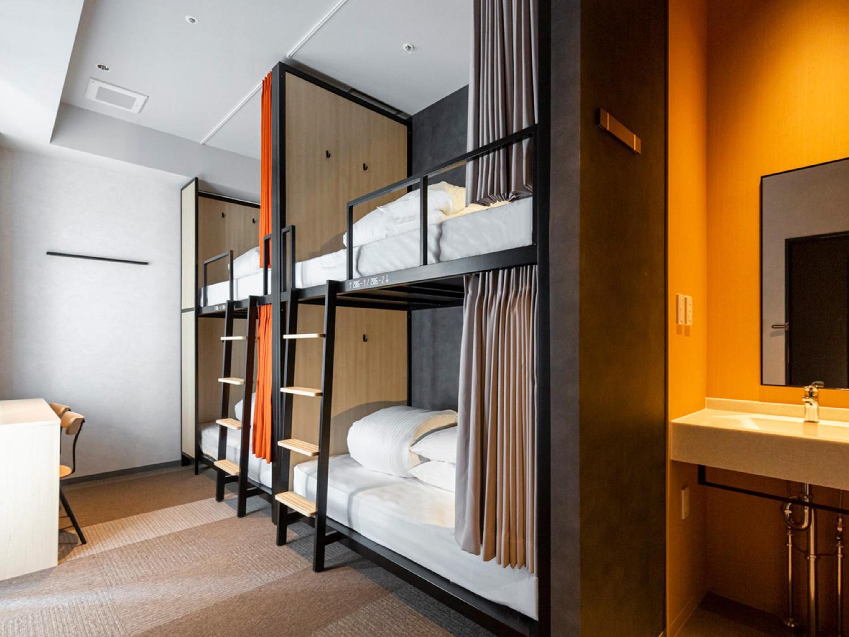 Bunk Bed in Mixed Dormitory Room