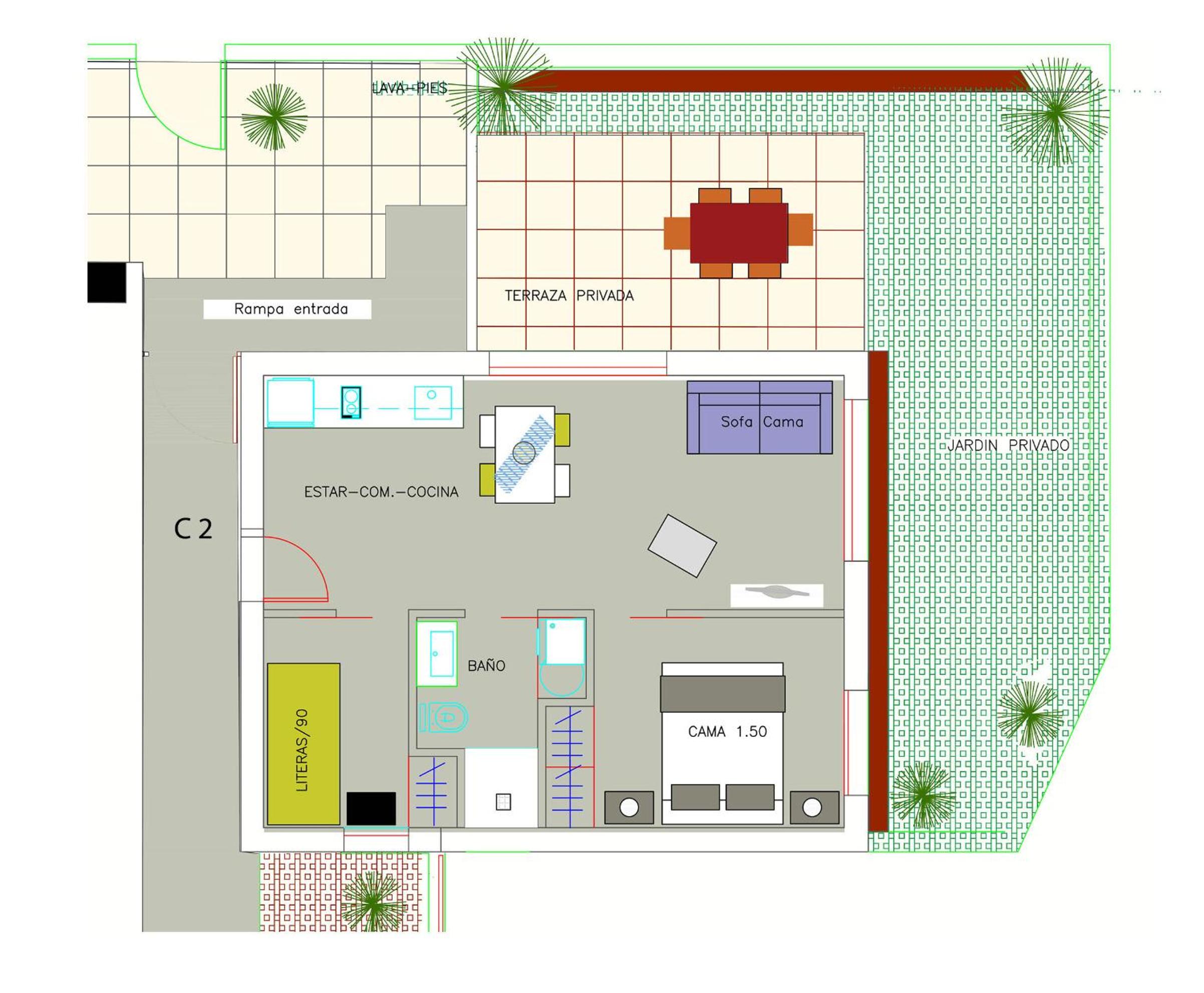 Apartment with Terrace photo 2