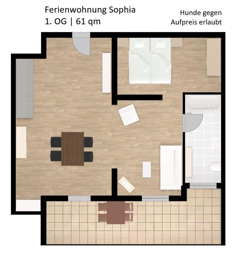 Apartment with Balcony photo 3