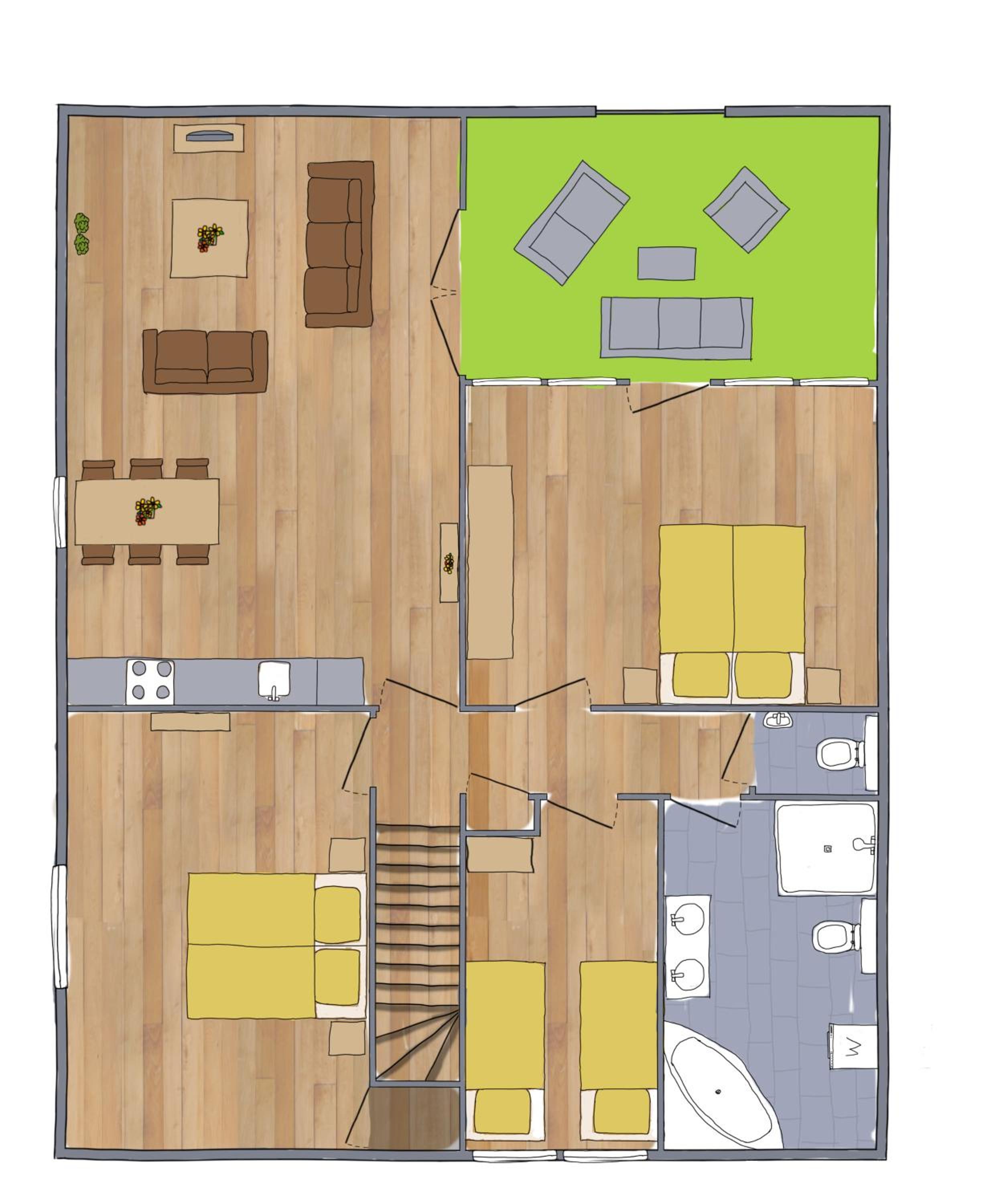 Apartment with Balcony photo 3