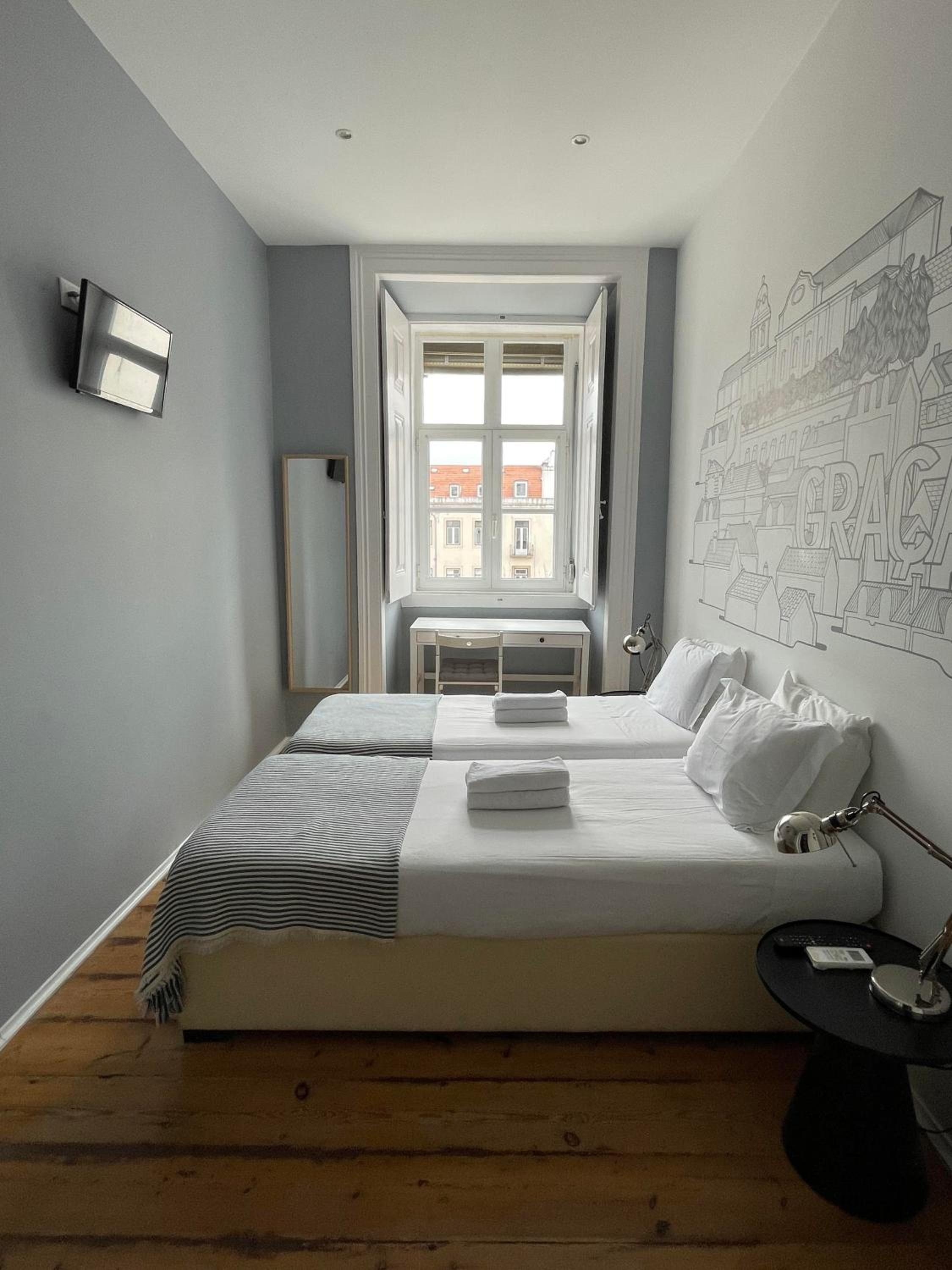 Double or Twin Room with Private External Bathroom photo 3