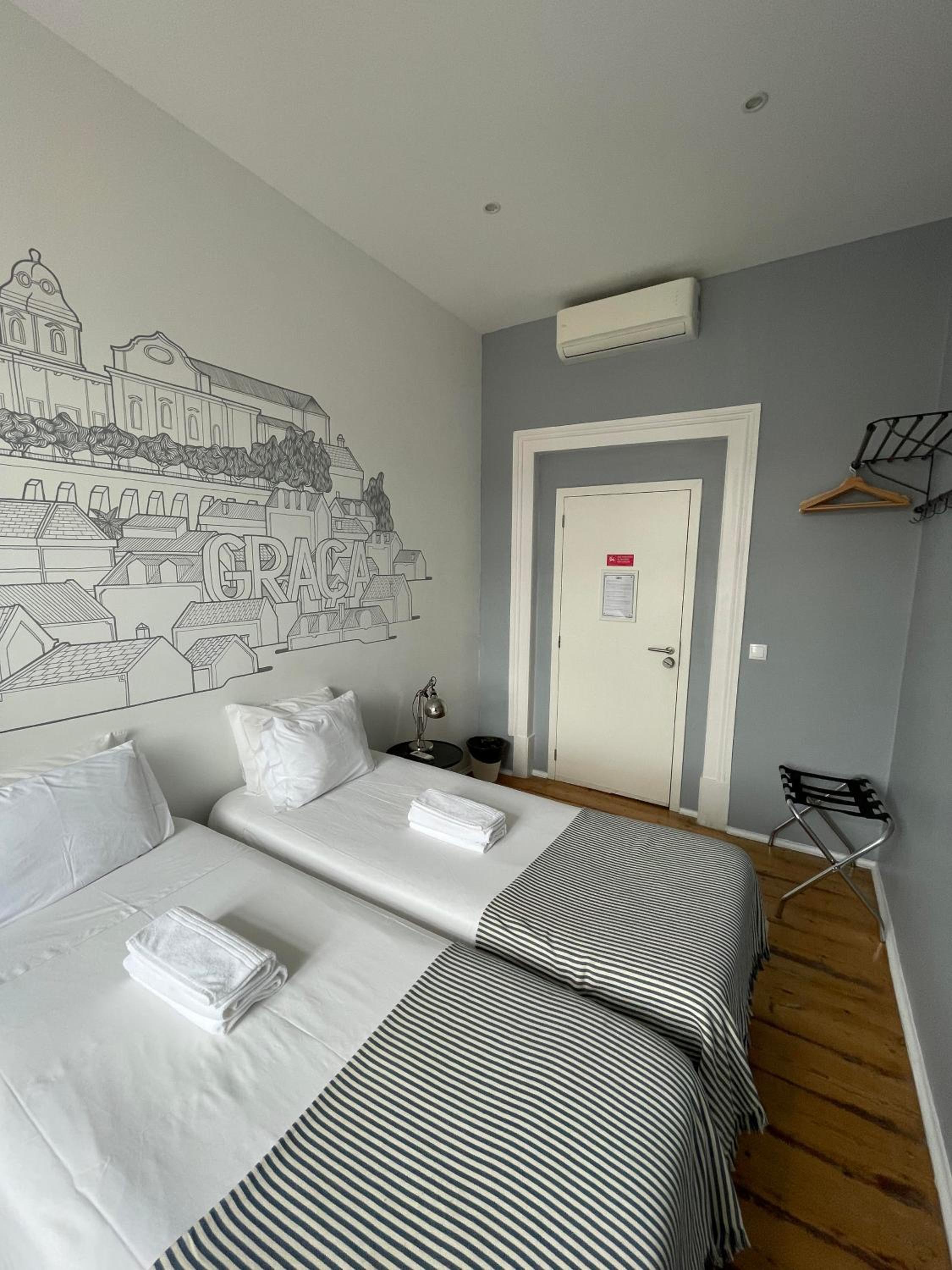 Double or Twin Room with Private External Bathroom photo 2