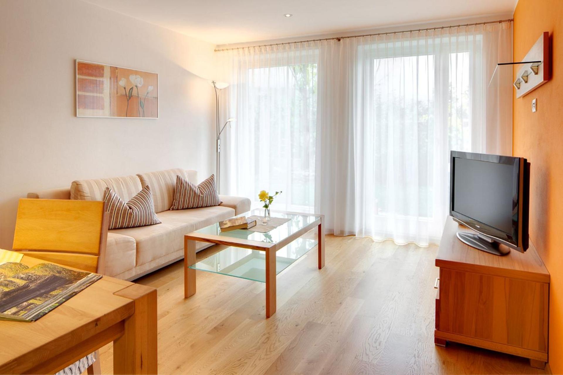 Two-Bedroom Apartment with Garden View