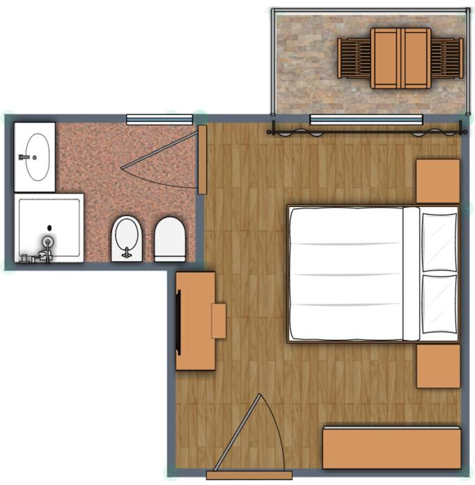 Economy Room in the Annex - Single Room