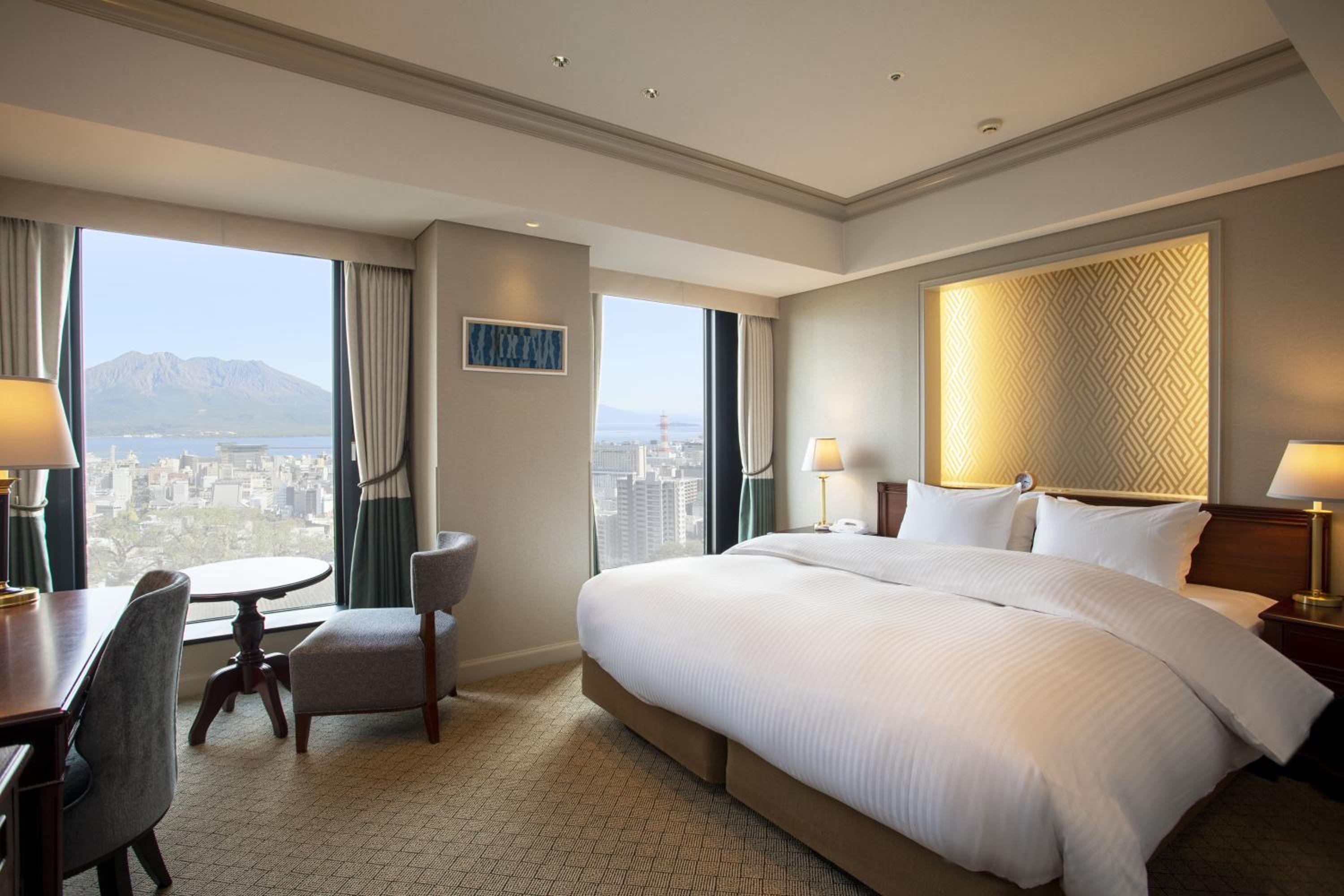 Grand Double Room with Sakurajima View - Non-Smoking